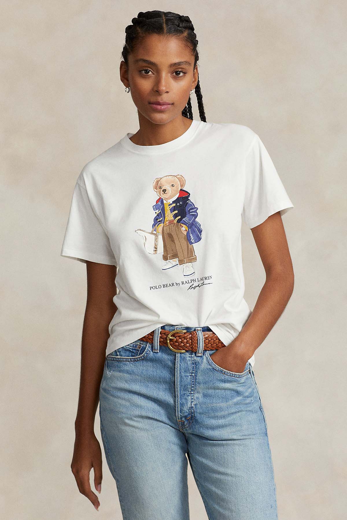 Polo Ralph Lauren Yuvarlak Yaka Polo Bear T-shirt-Libas Trendy Fashion Store