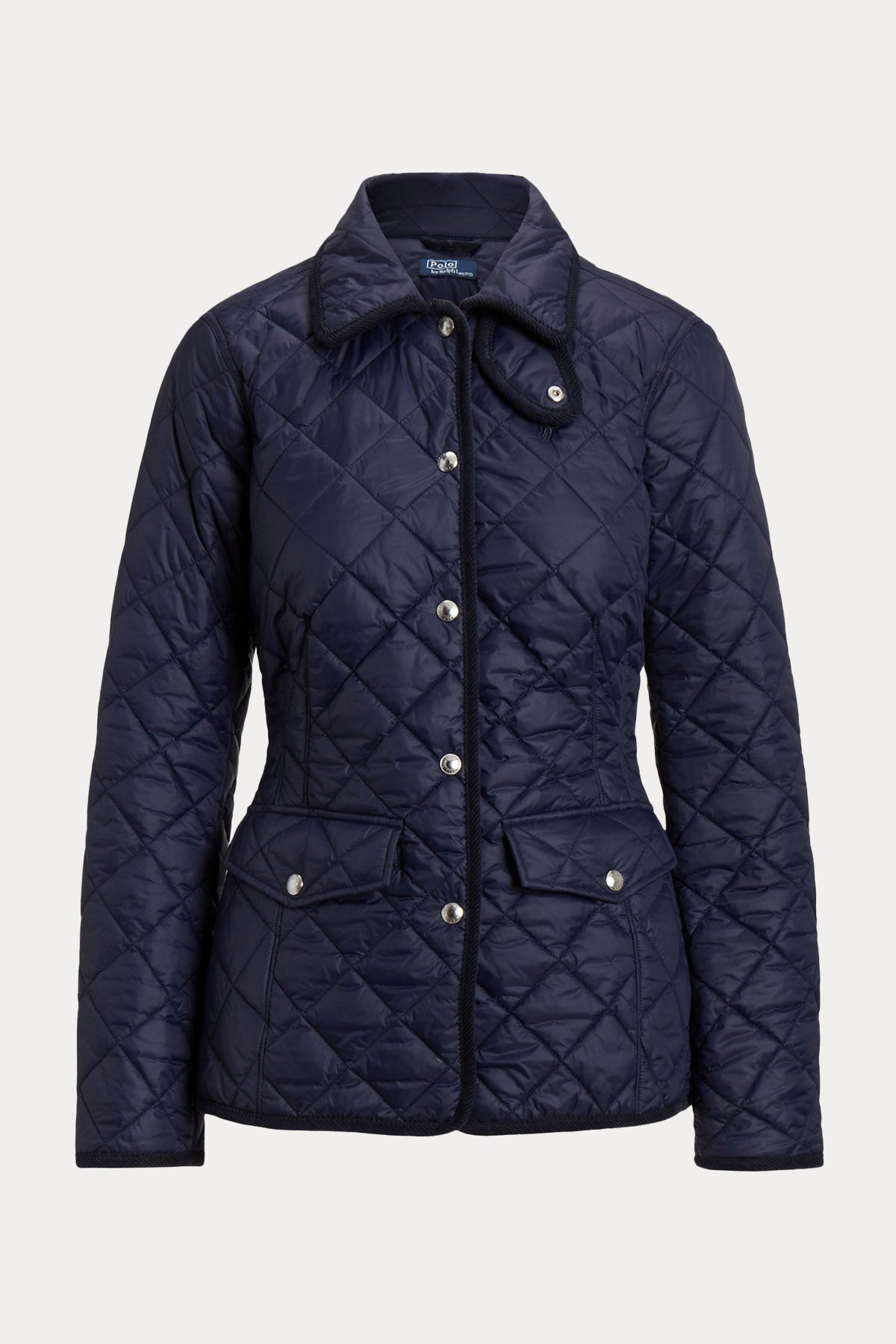 Polo Ralph Lauren Straight Fit Kapitone Desenli Mont Ceket-Libas Trendy Fashion Store