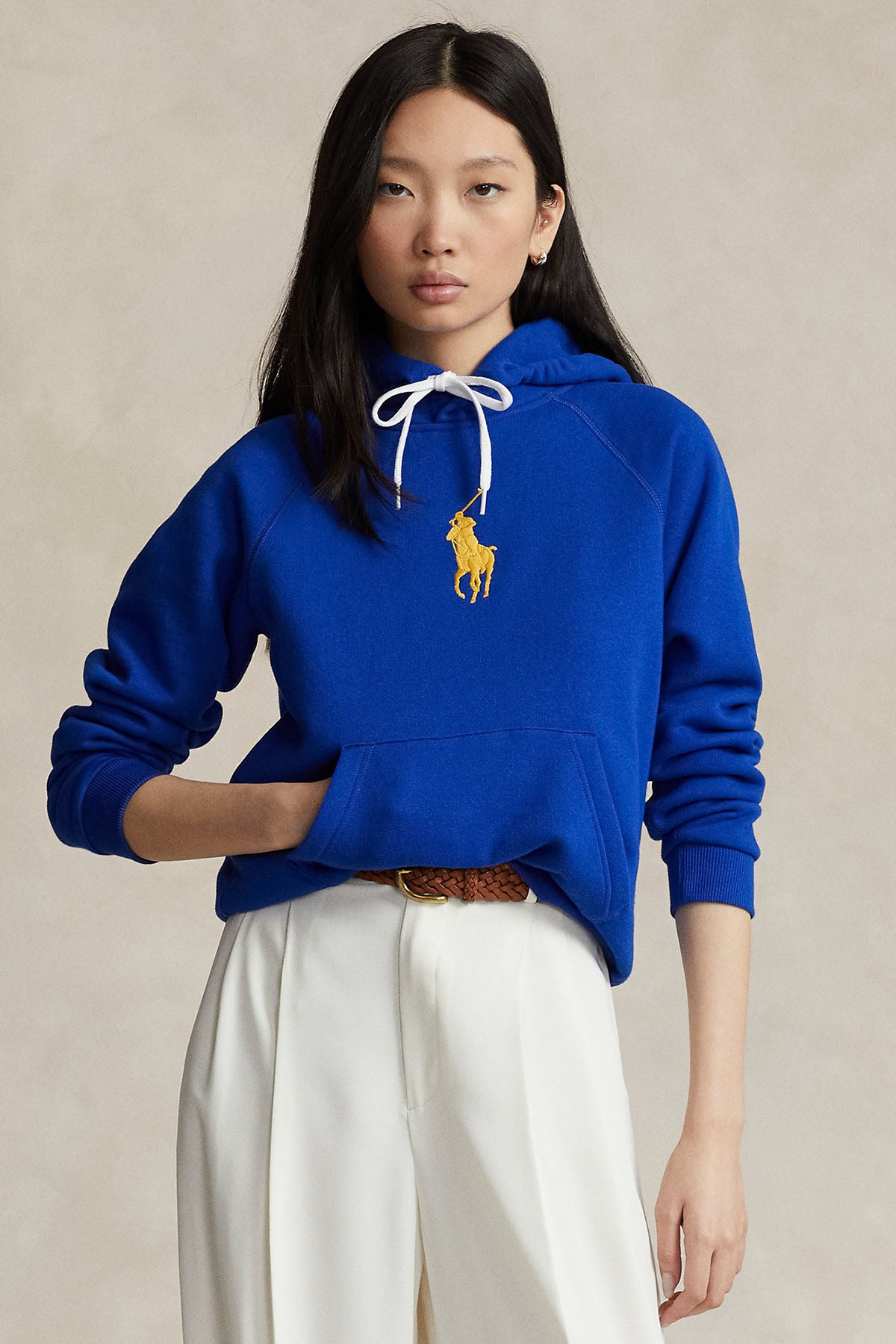 Polo Ralph Lauren Big Pony Logolu Kapüşonlu Sweatshirt-Libas Trendy Fashion Store