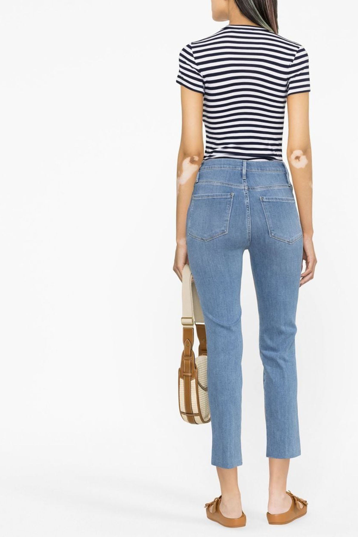 Polo Ralph Lauren Yuvarlak Yaka Çizgili T-shirt-Libas Trendy Fashion Store