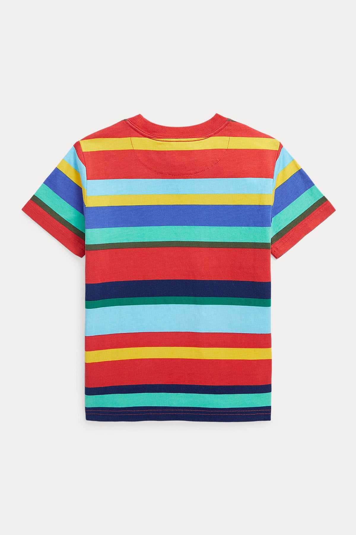 Polo Ralph Lauren Kids 2-4 Yaş Erkek Çocuk Renk Bloklu Polo Bear T-shirt-Libas Trendy Fashion Store