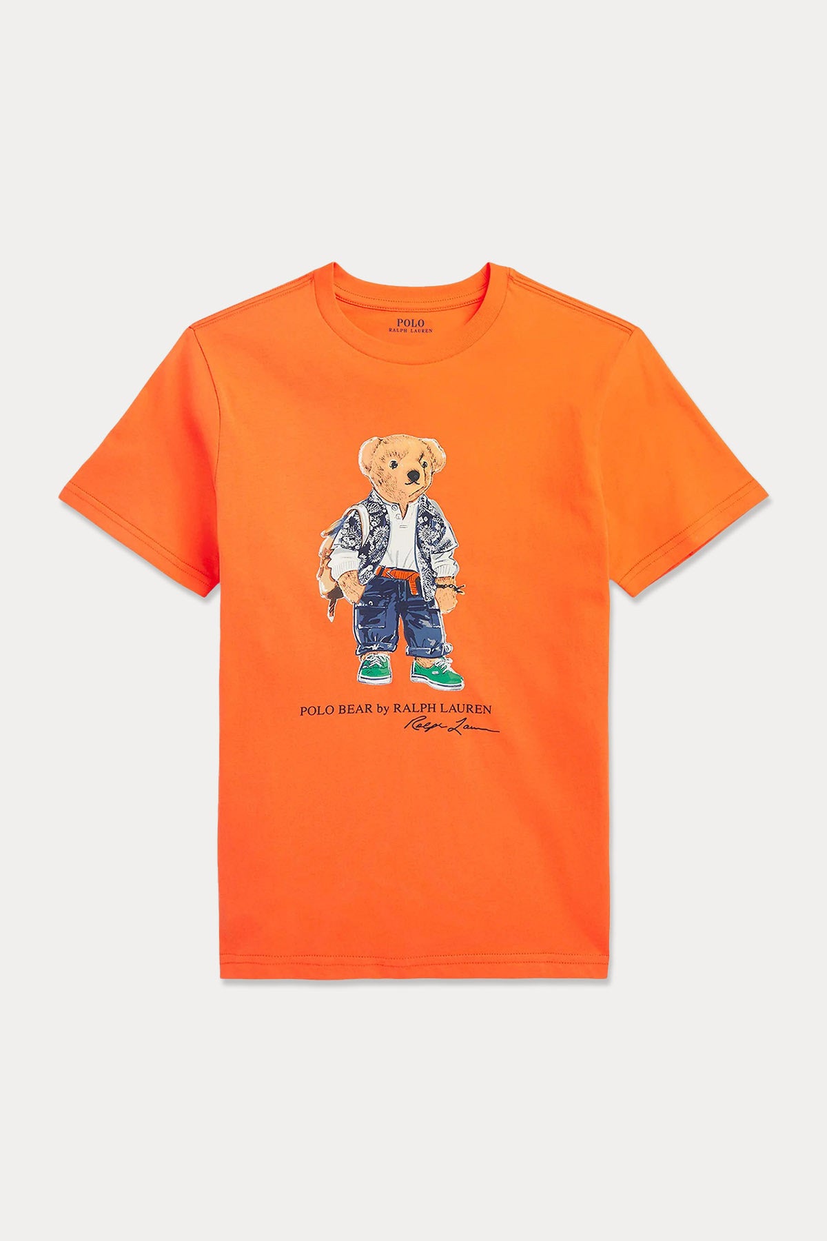 Polo Ralph Lauren Kids 2-7 Yaş Unisex Çocuk Polo Bear T-shirt-Libas Trendy Fashion Store