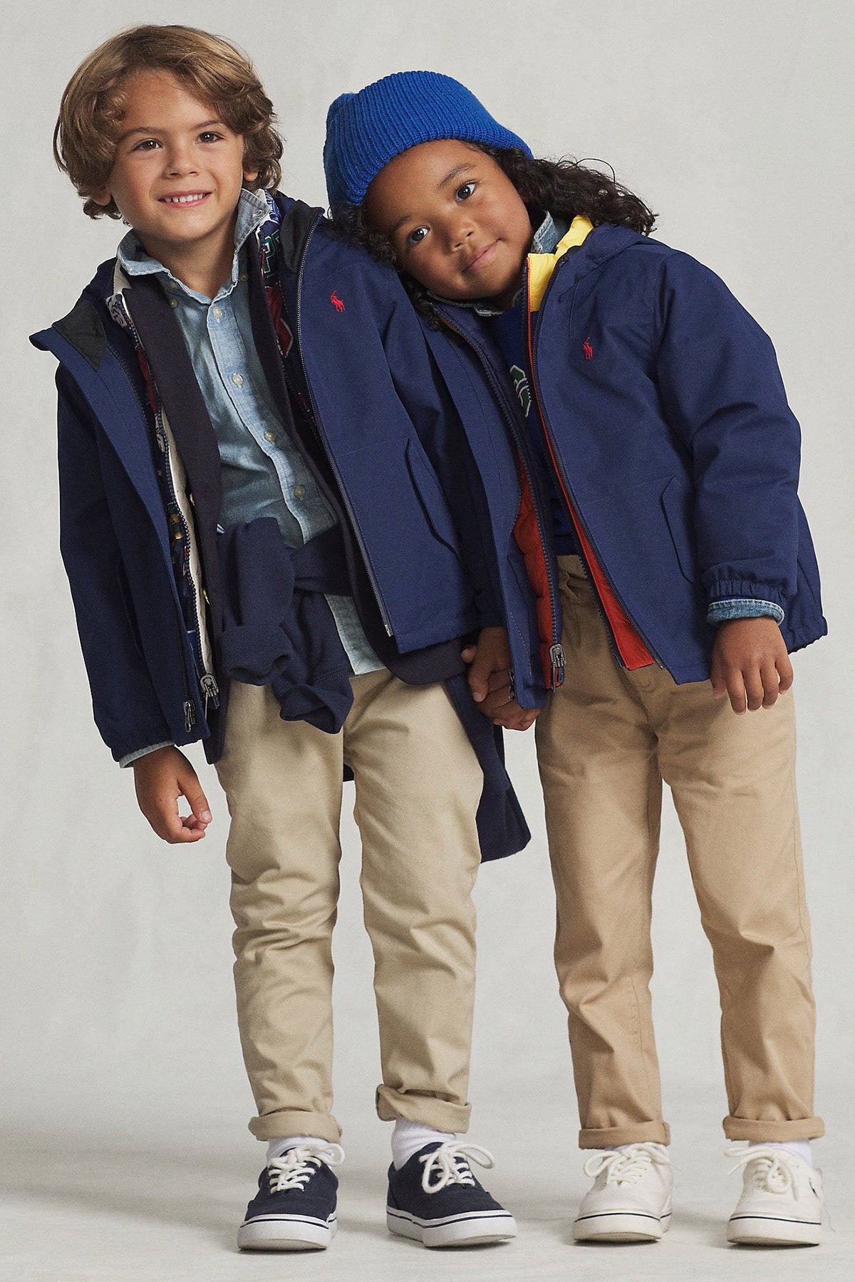 Polo Ralph Lauren Kids 2-4 Yaş Unisex Çocuk Kapüşonlu Rüzgarlık Mont-Libas Trendy Fashion Store