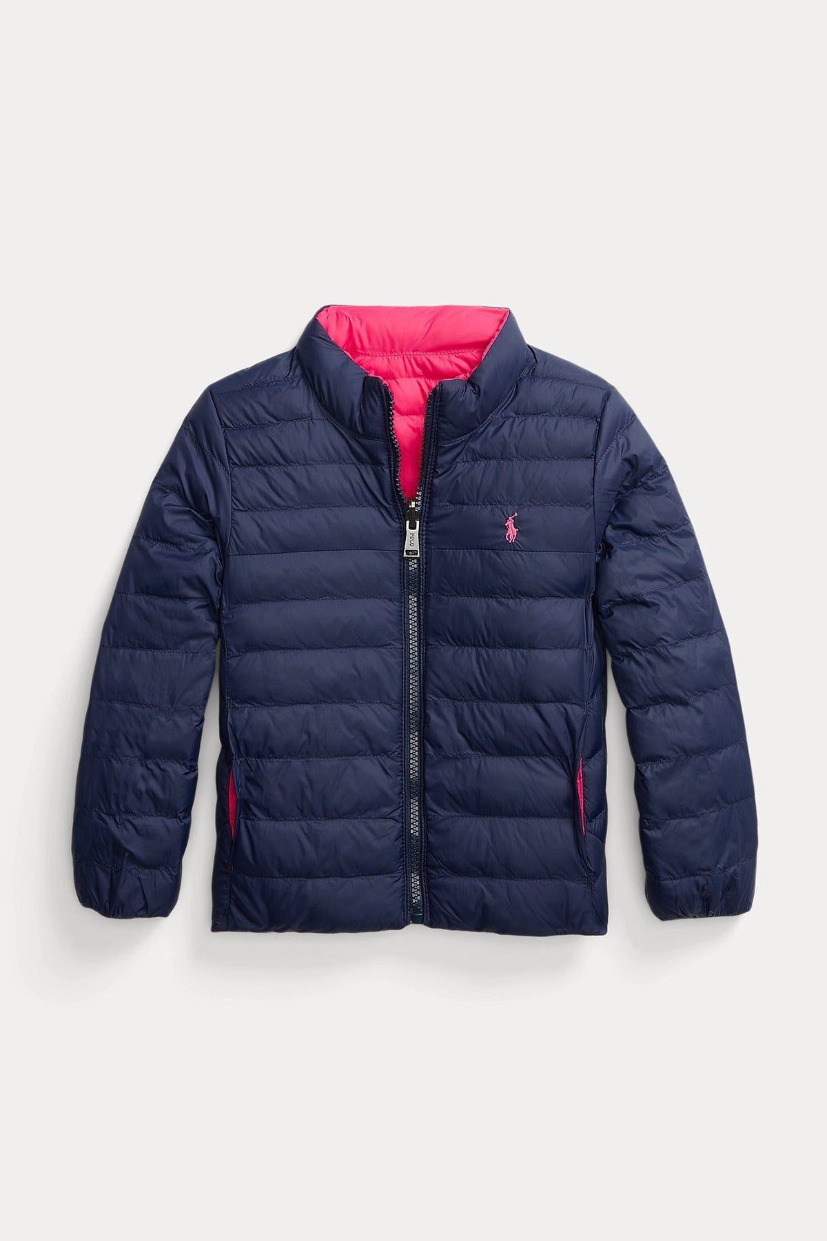Polo Ralph Lauren Kids 2-4 Yaş Kız Çocuk Çift Taraflı Puffer Mont