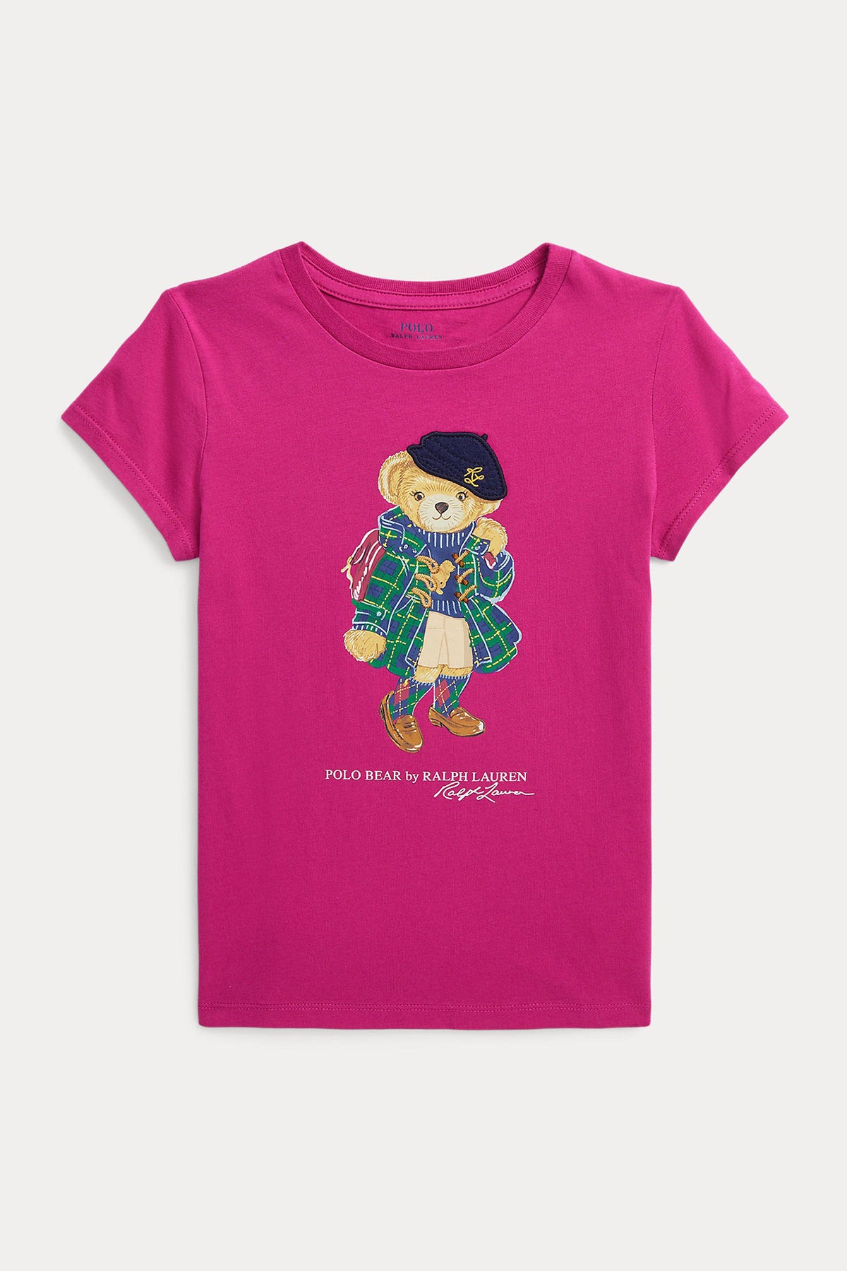 Polo Ralph Lauren Kids 4-5 Yaş Kız Çocuk Polo Bear T-shirt-Libas Trendy Fashion Store