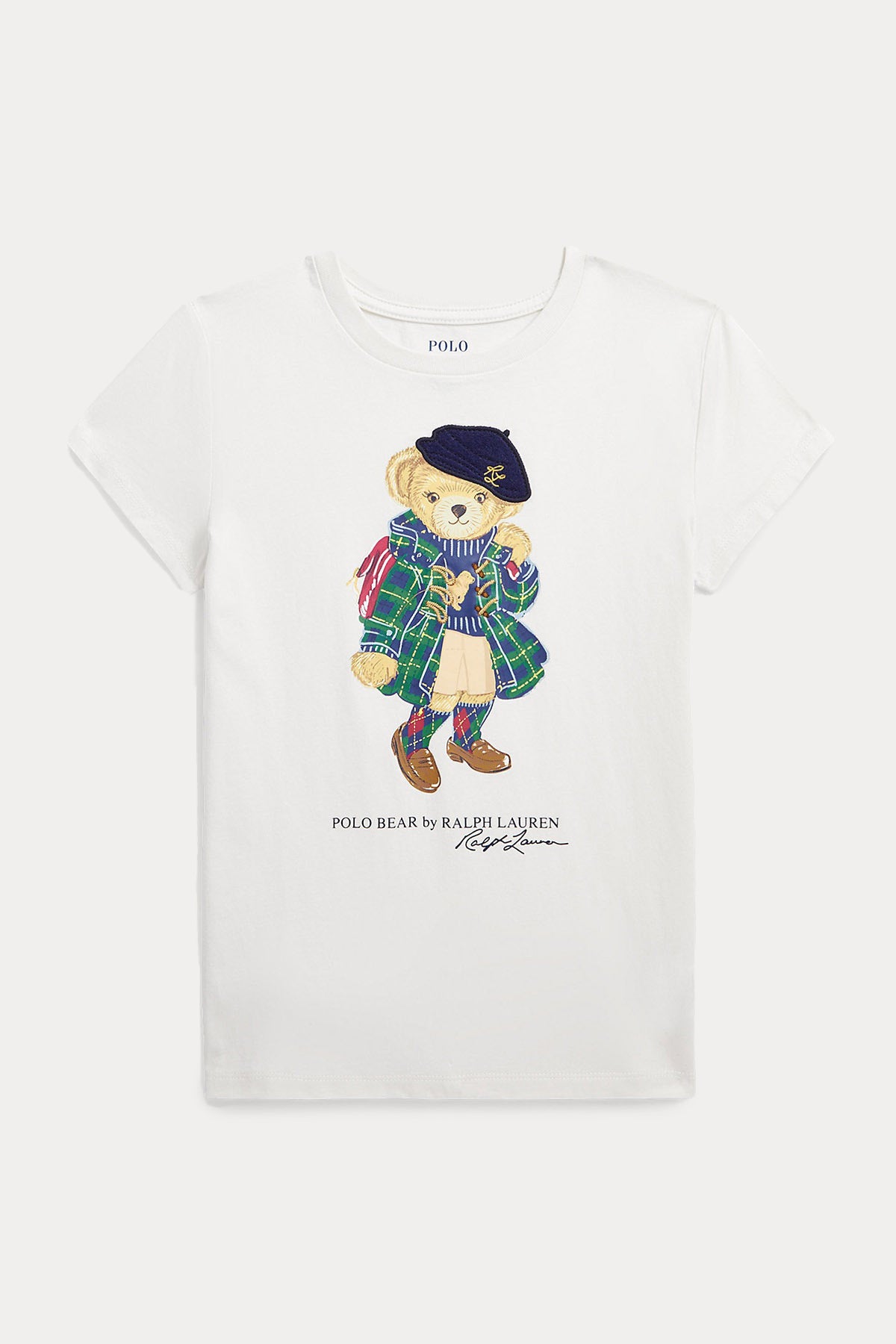 Polo Ralph Lauren Kids 5-6 Yaş Kız Çocuk Polo Bear T-shirt-Libas Trendy Fashion Store