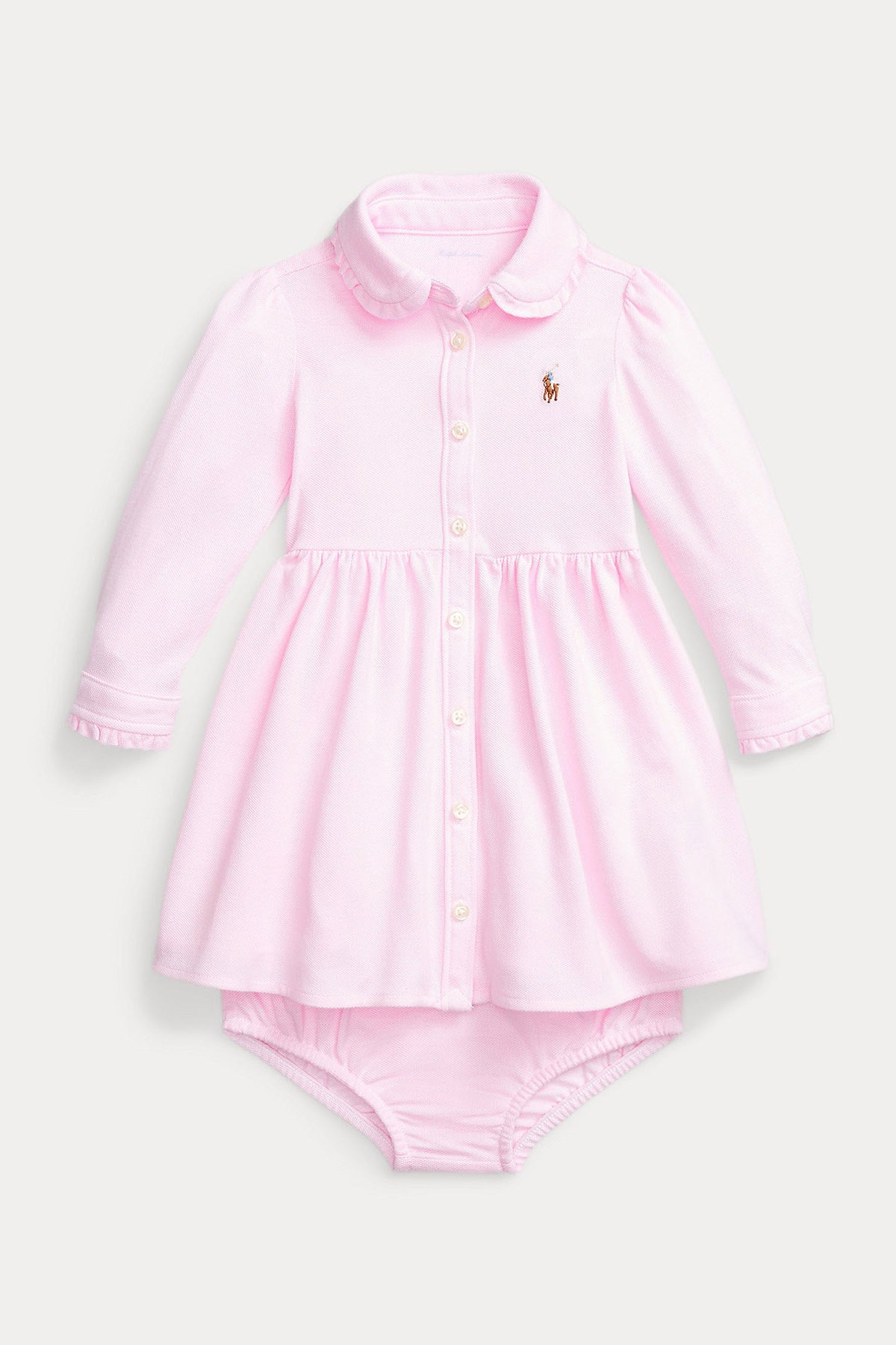 Polo Ralph Lauren Kids 12-18 Aylık Kız Bebek Elbise-Libas Trendy Fashion Store