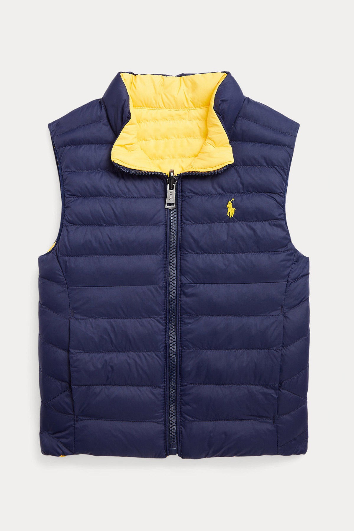 Polo Ralph Lauren Kids 5-7 Yaş Erkek Çocuk Çift Taraflı Puffer Yelek-Libas Trendy Fashion Store