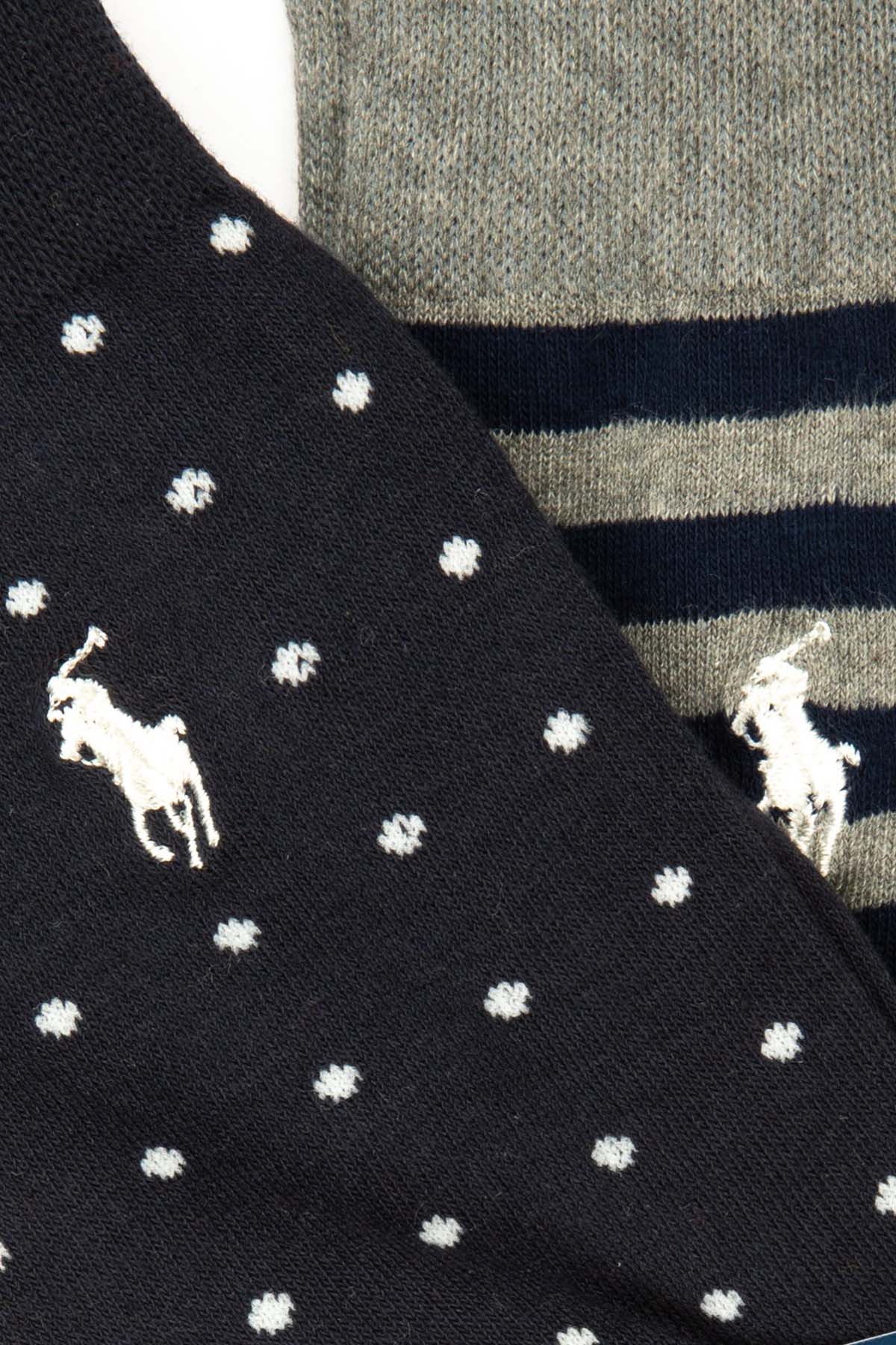 Polo Ralph Lauren 2'li Paket Çorap Set-Libas Trendy Fashion Store