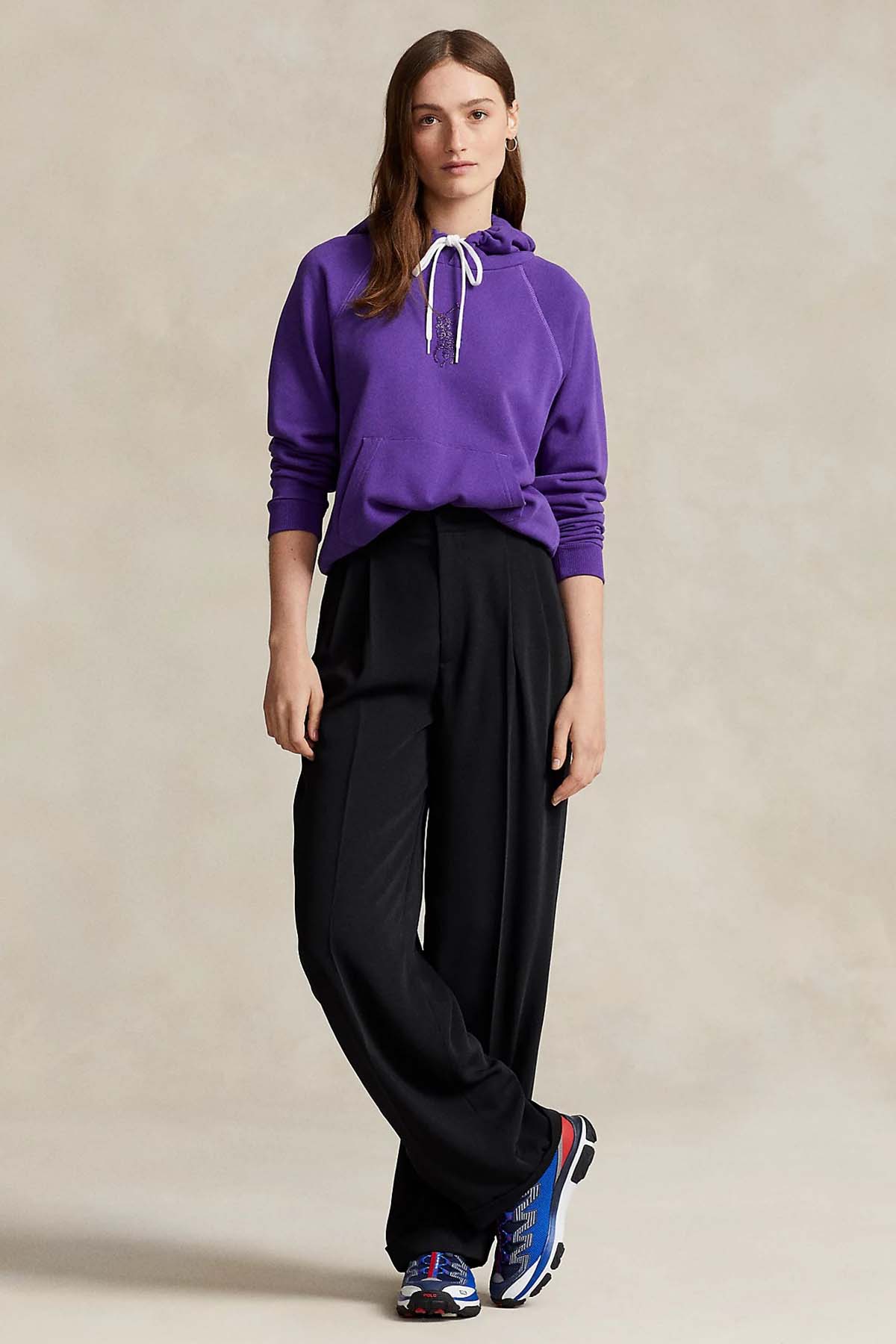 Polo Ralph Lauren Shrunken Fit Kapüşonlu Pony Logolu Sweatshirt-Libas Trendy Fashion Store