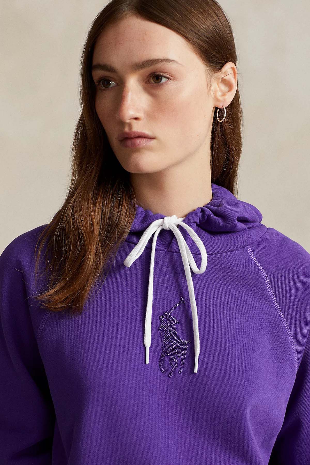 Polo Ralph Lauren Shrunken Fit Kapüşonlu Pony Logolu Sweatshirt-Libas Trendy Fashion Store