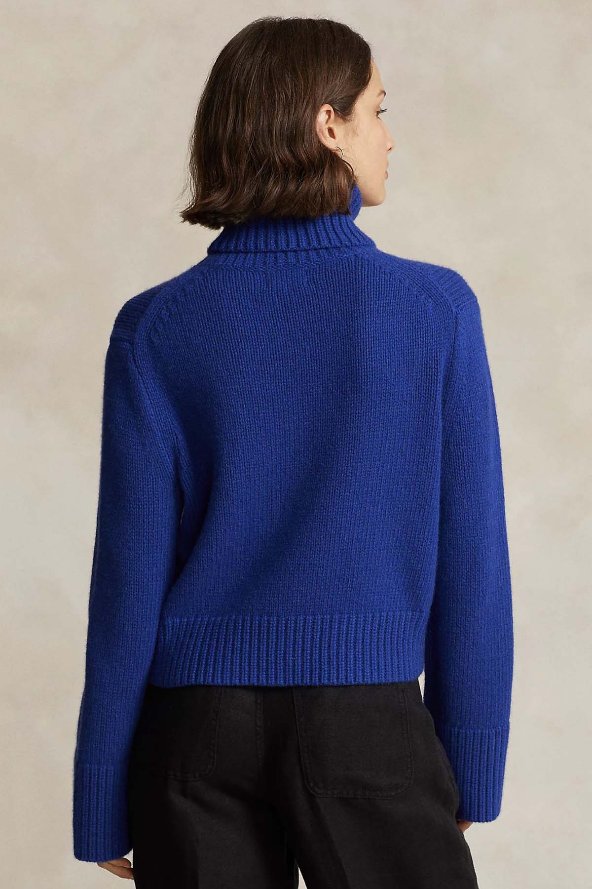 Polo Ralph Lauren Boxy Fit Balıkçı Yaka Kaşmirli Yün Triko-Libas Trendy Fashion Store