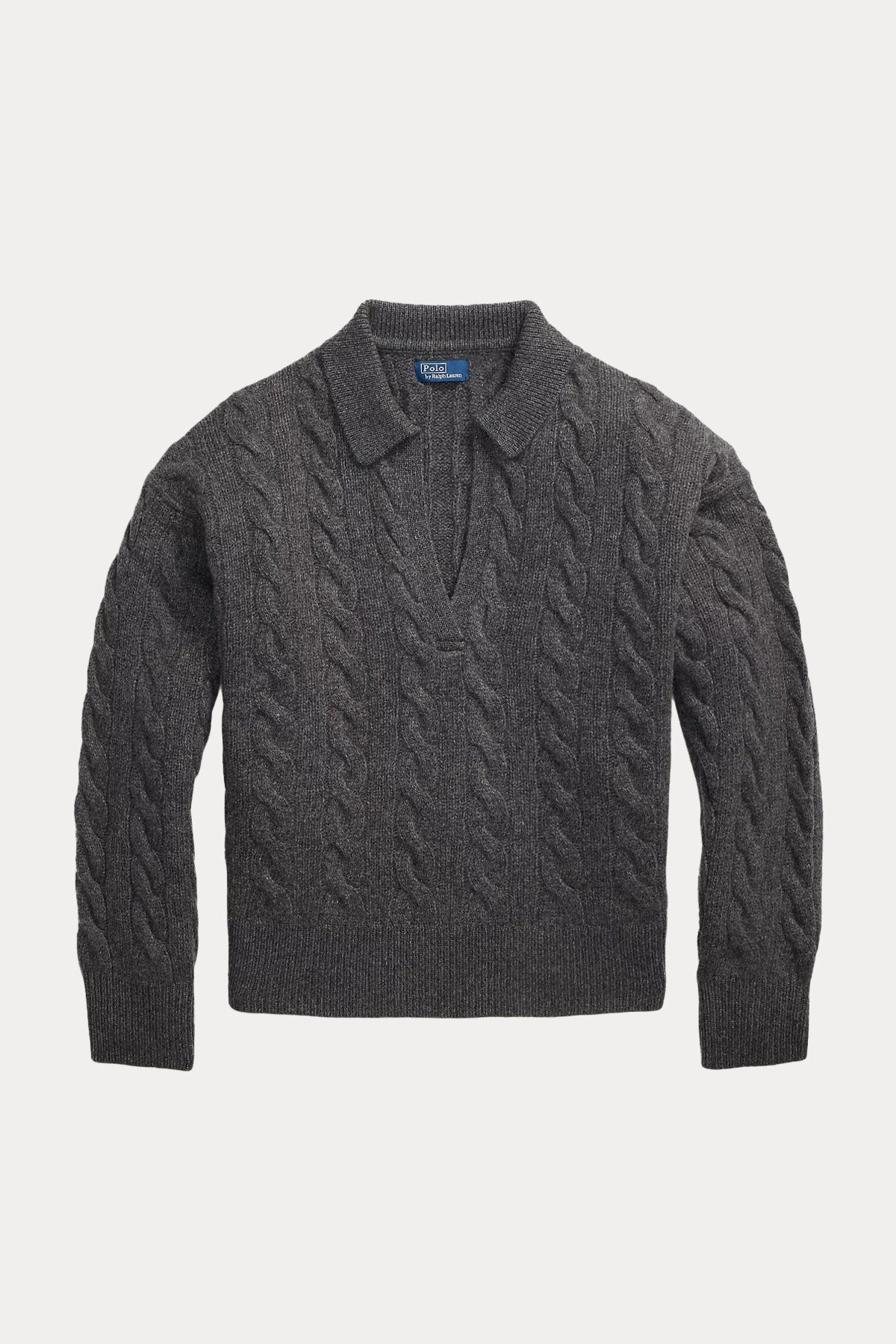 Polo Ralph Lauren Polo Yaka Saç Örgü Kaşmirli Yün Triko-Libas Trendy Fashion Store