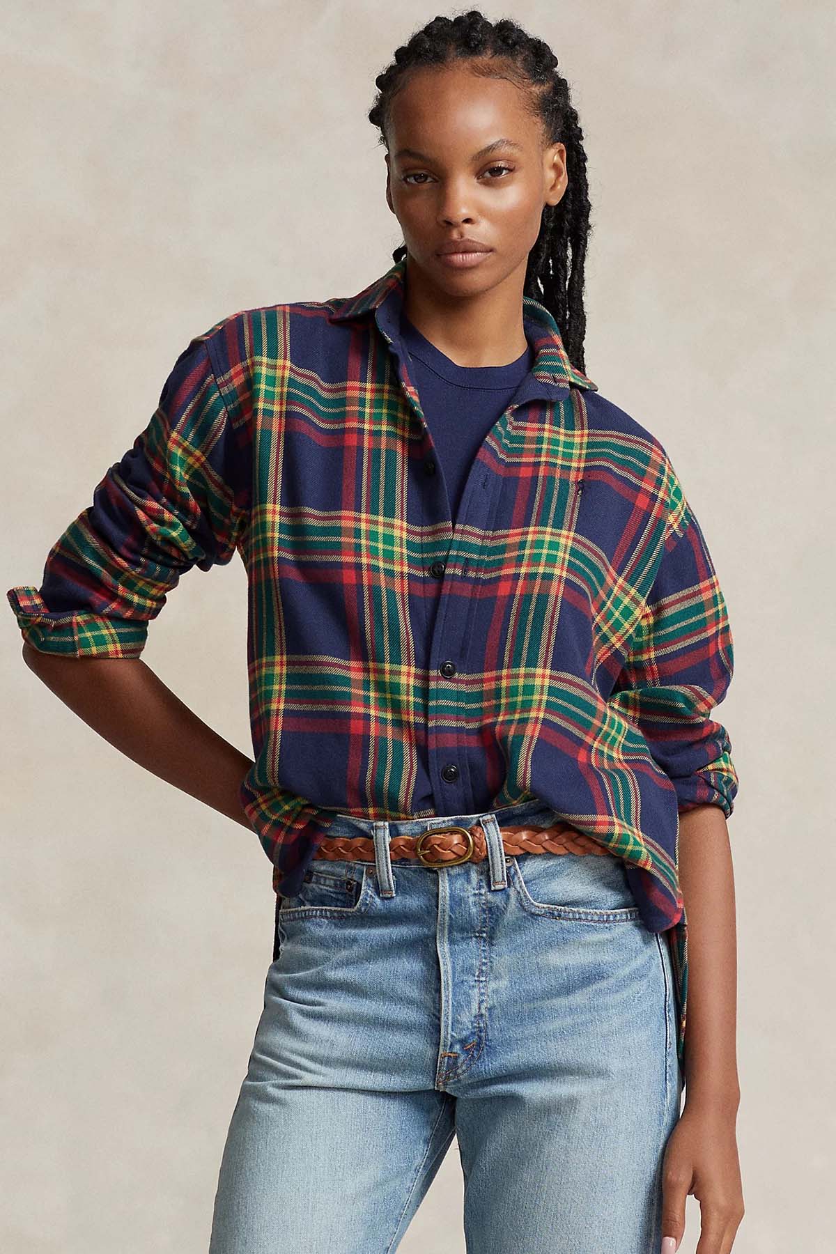 Polo Ralph Lauren Relaxed Fit Ekoseli Gömlek-Libas Trendy Fashion Store