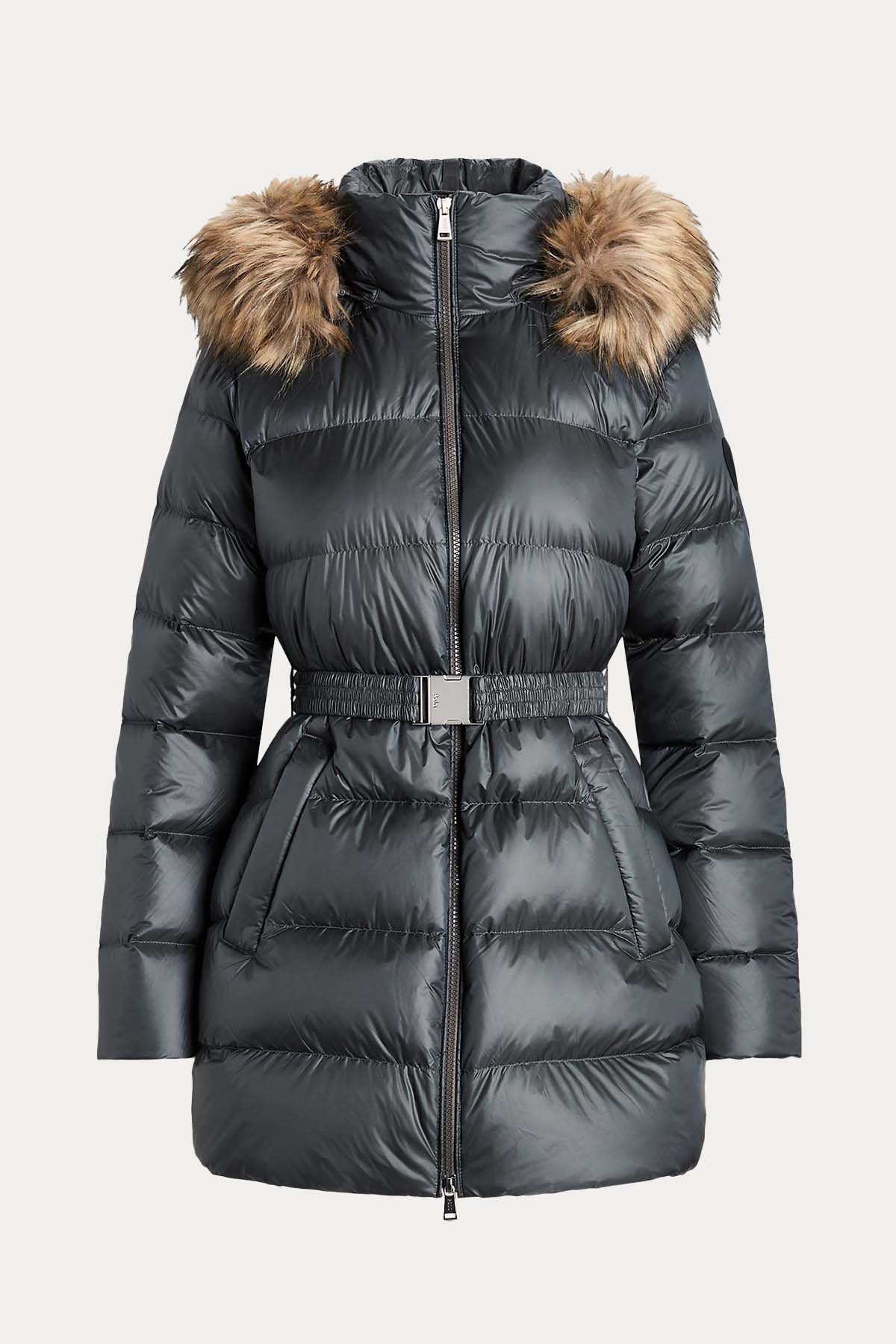 Polo Ralph Lauren Straight Fit Kapüşonlu Puffer Mont-Libas Trendy Fashion Store