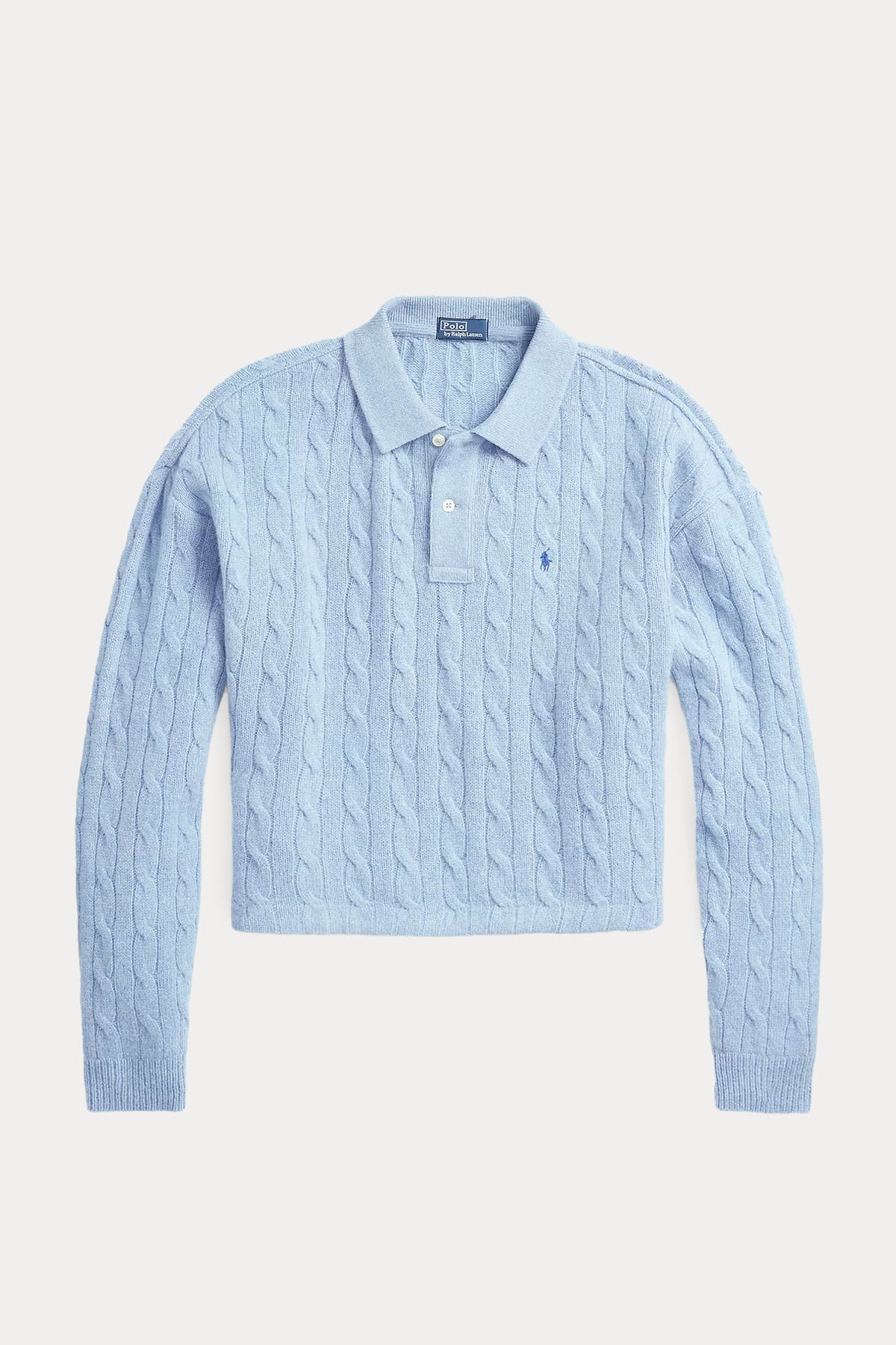 Polo Ralph Lauren Polo Yaka Saç Örgü Kaşmirli Yün Triko-Libas Trendy Fashion Store