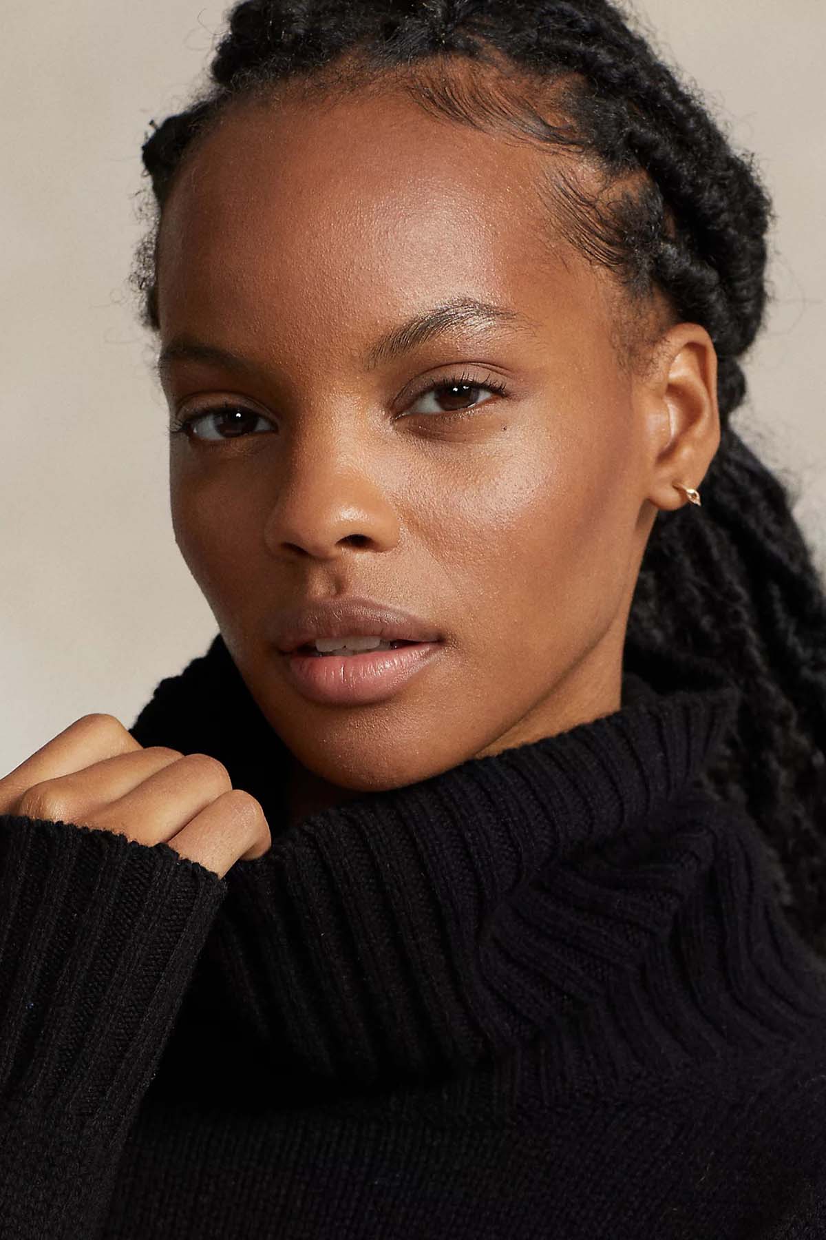 Polo Ralph Lauren Geniş Kesim Balıkçı Yaka Yün Örgü Triko-Libas Trendy Fashion Store