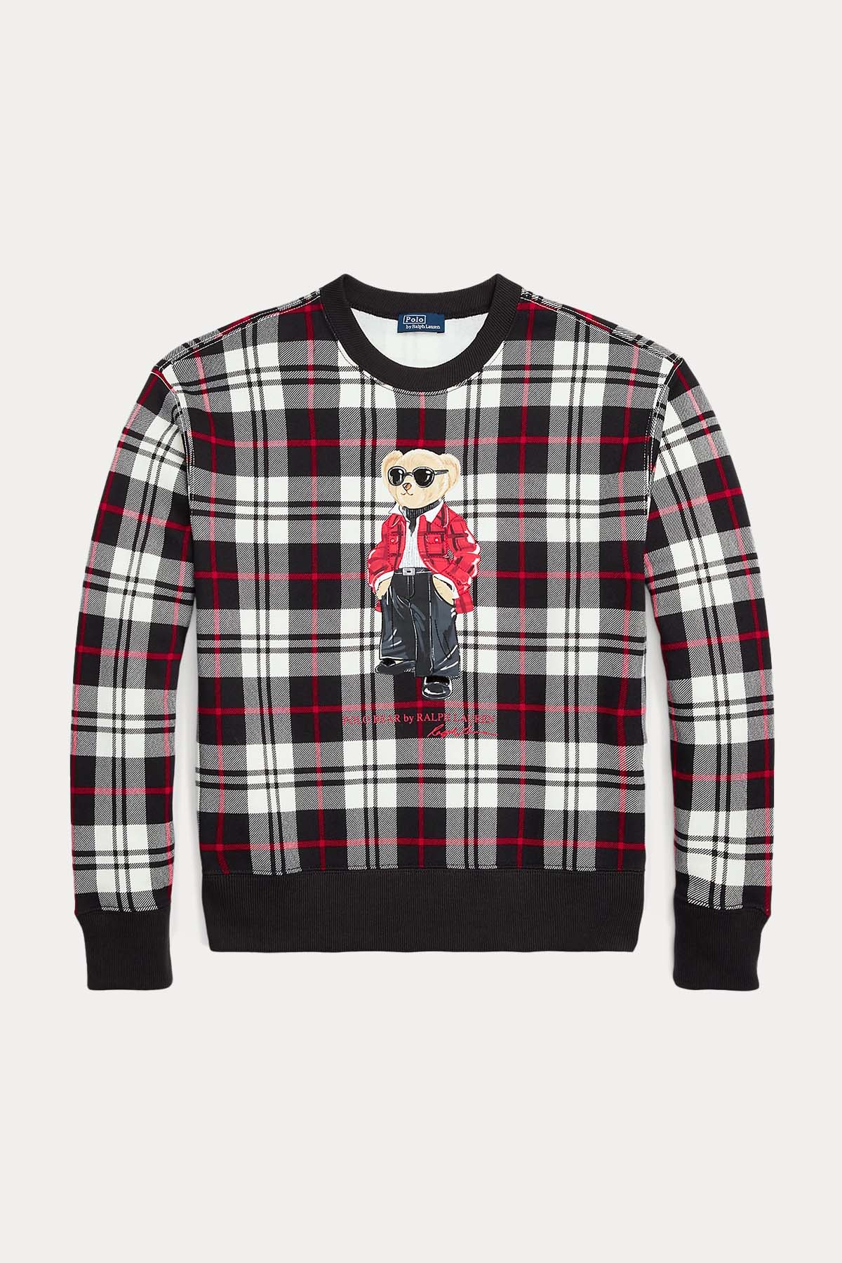 Polo Ralph Lauren Polo Bear Ekoseli Sweatshirt-Libas Trendy Fashion Store