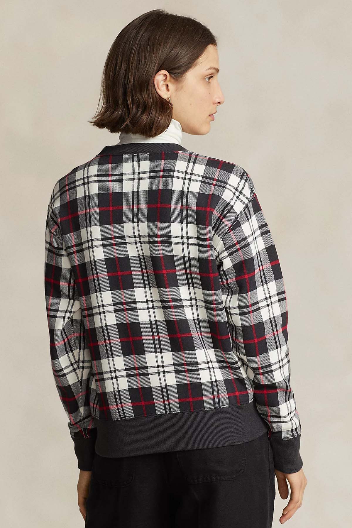 Polo Ralph Lauren Polo Bear Ekoseli Sweatshirt-Libas Trendy Fashion Store