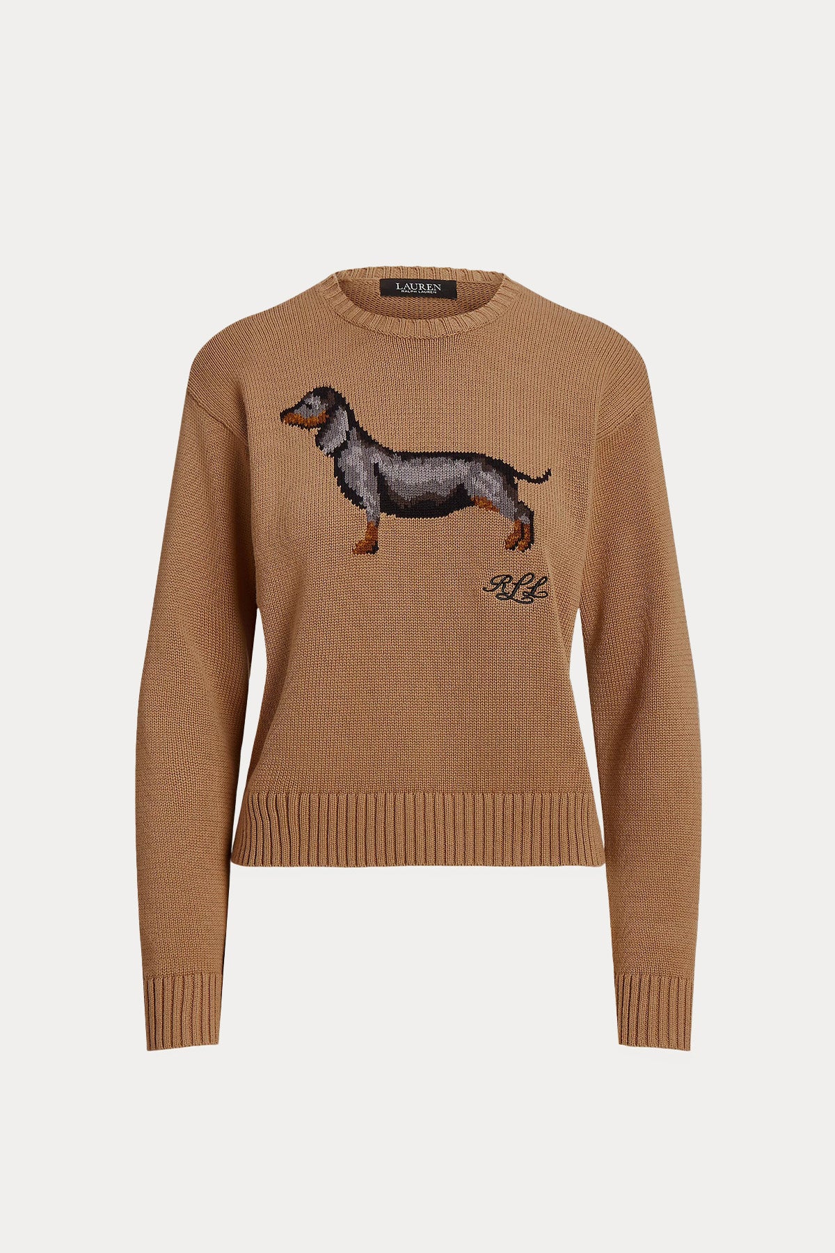 Polo Ralph Lauren Köpek Temalı Örgü Triko-Libas Trendy Fashion Store