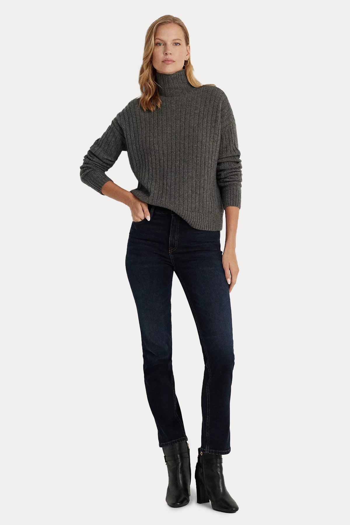 Polo Ralph Lauren Straight Fit Yıkamalı Jeans-Libas Trendy Fashion Store