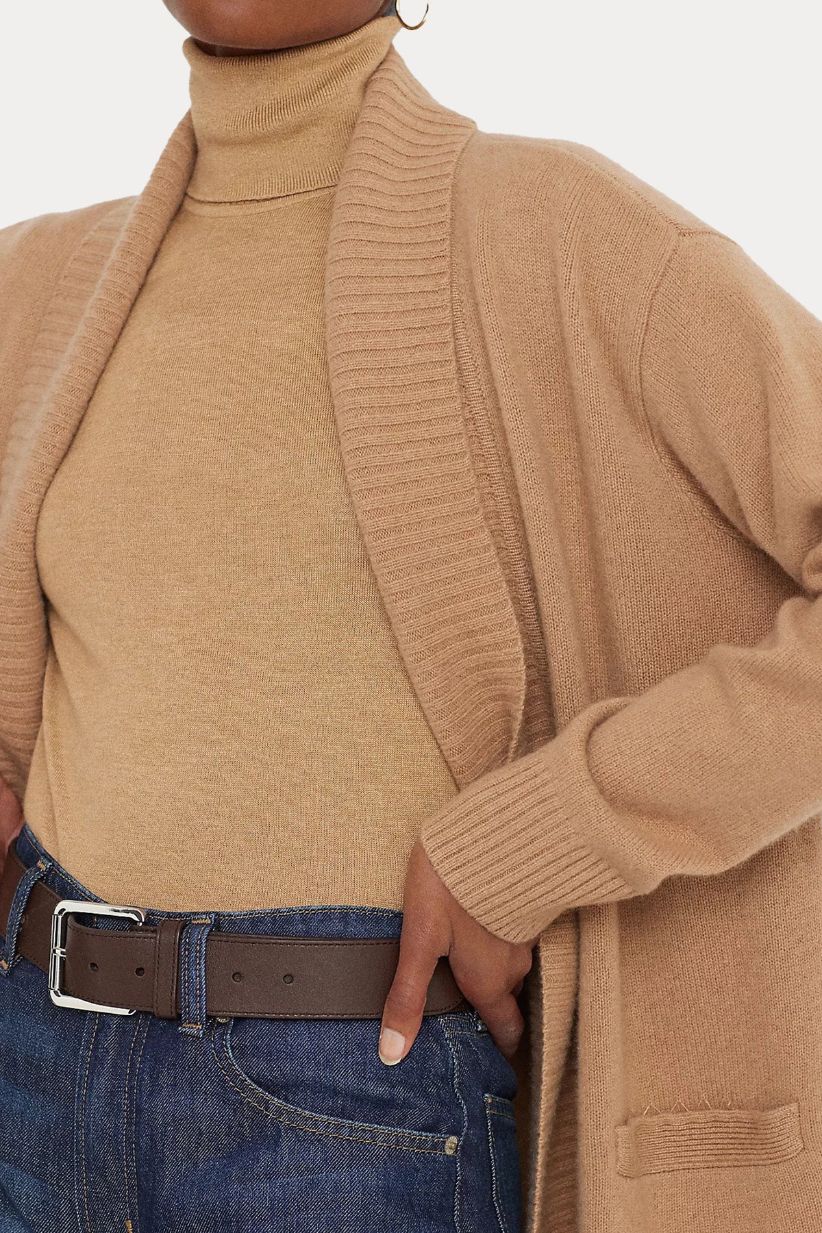 Polo Ralph Lauren Şal Yaka Kaşmir Triko Ceket-Libas Trendy Fashion Store