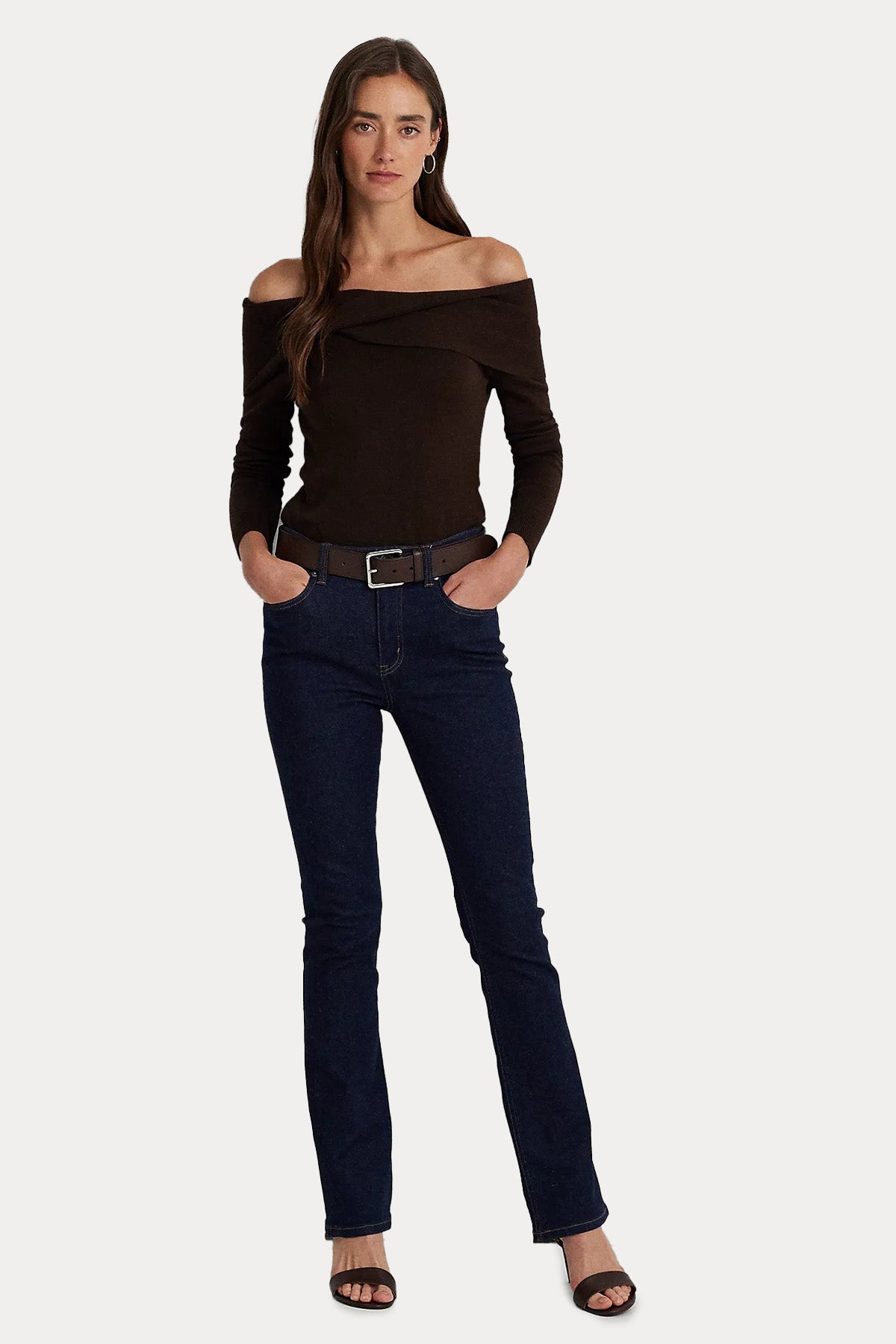 Polo Ralph Lauren Slim Fit Kayık Yaka Triko-Libas Trendy Fashion Store