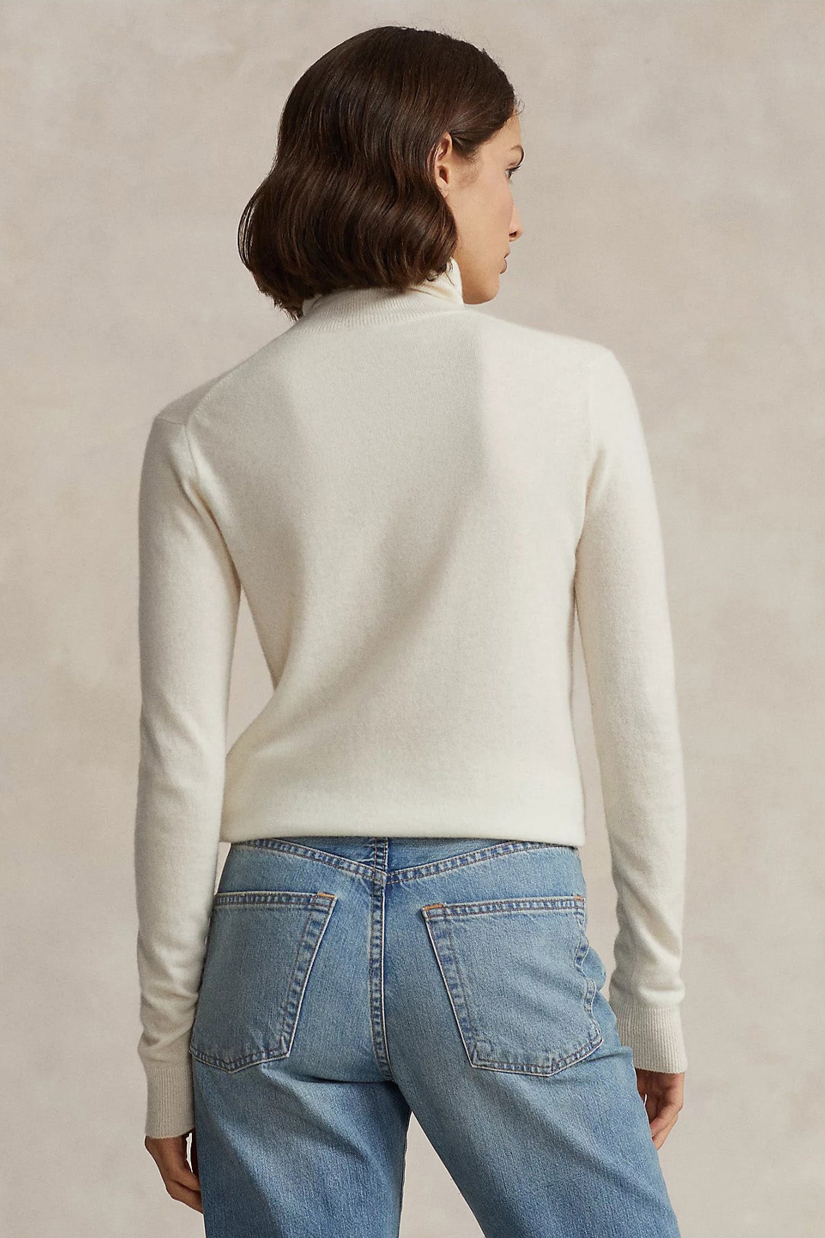 Polo Ralph Lauren Slim Fit Balıkçı Yaka Kaşmir Triko-Libas Trendy Fashion Store