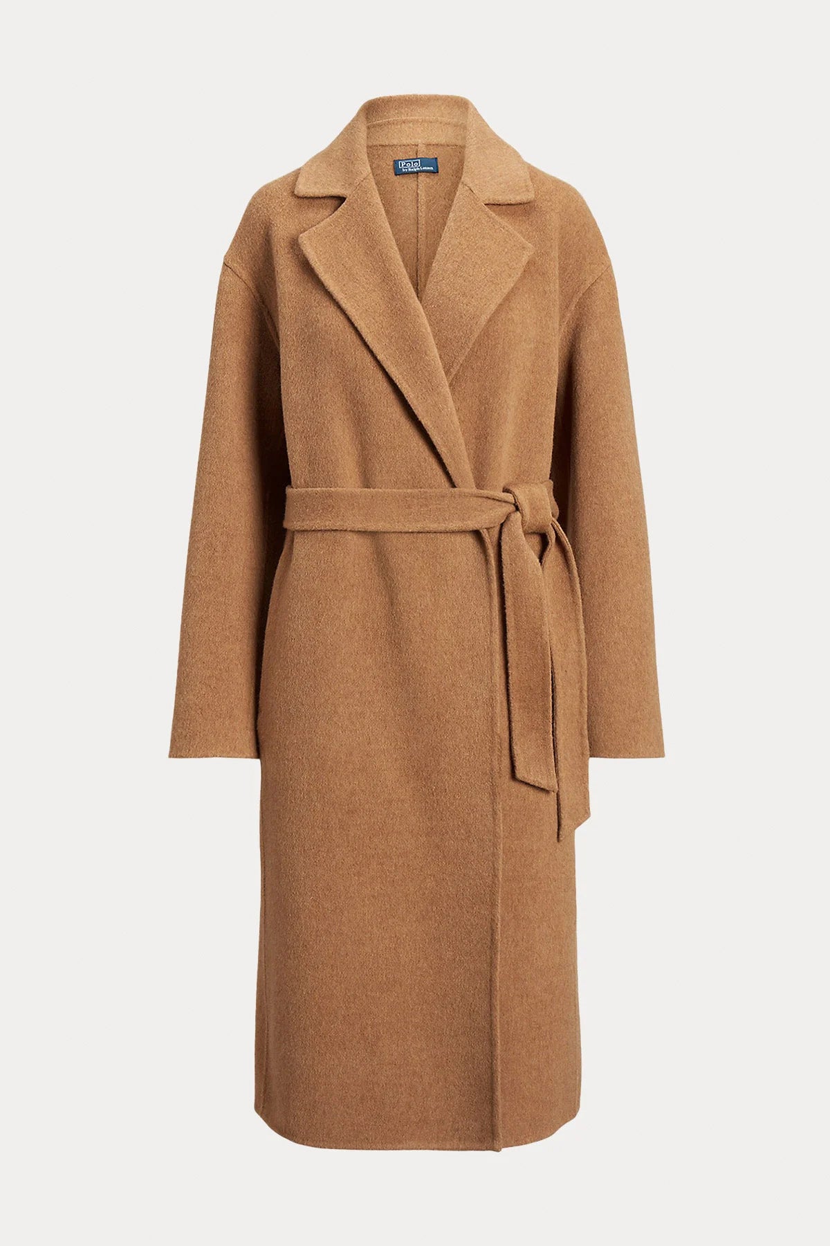 Polo Ralph Lauren Geniş Yaka Belden Kuşaklı Kaşmirli Yün Kaban-Libas Trendy Fashion Store