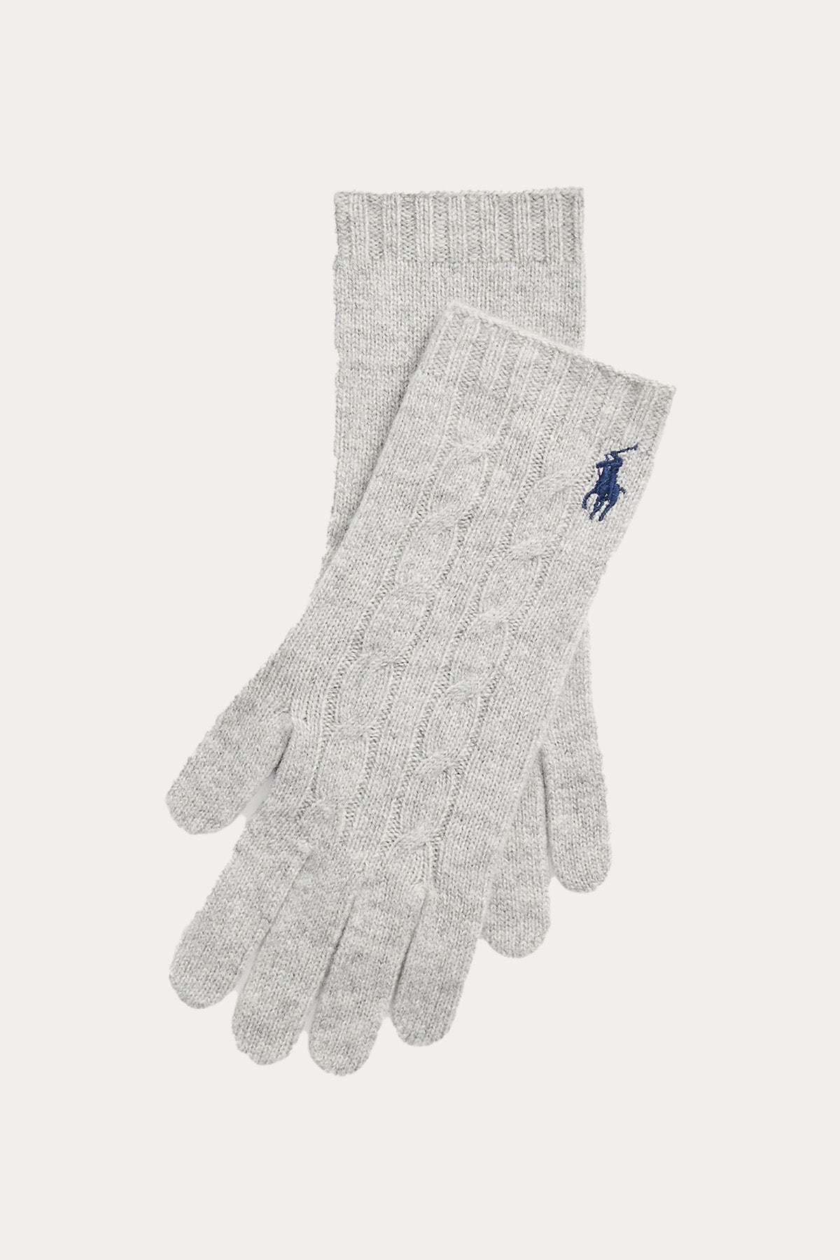 Polo Ralph Lauren Saç Örgü Kaşmirli Yün Eldiven-Libas Trendy Fashion Store