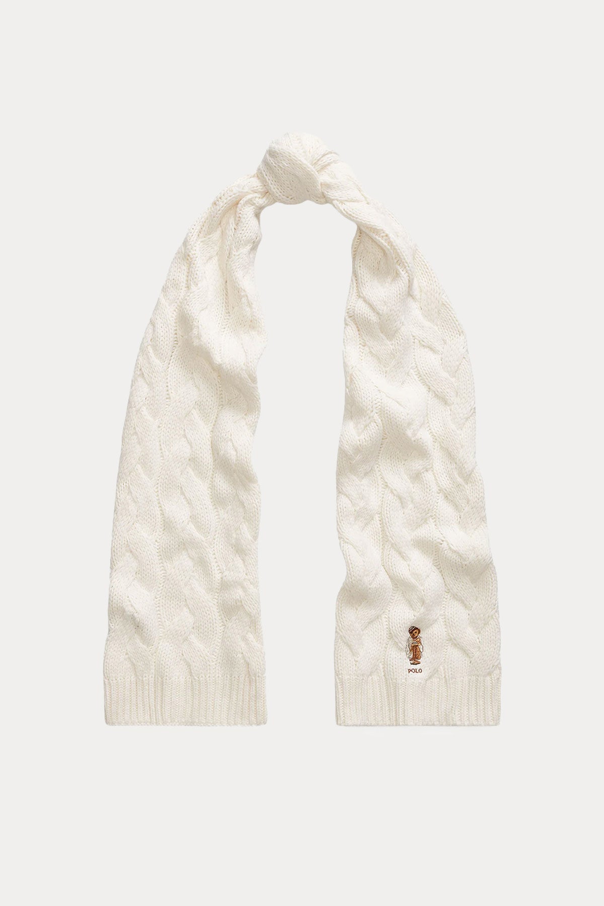 Polo Ralph Lauren Polo Bear Saç Örgü Yün Atkı-Libas Trendy Fashion Store