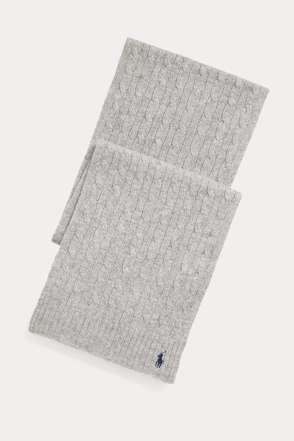 Polo Ralph Lauren Saç Örgü Kaşmirli Yün Atkı-Libas Trendy Fashion Store