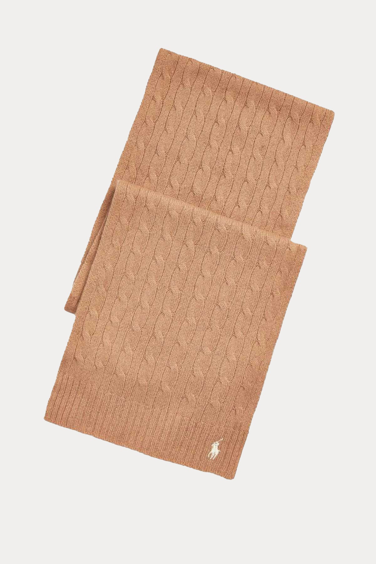 Polo Ralph Lauren Saç Örgü Kaşmirli Yün Atkı-Libas Trendy Fashion Store