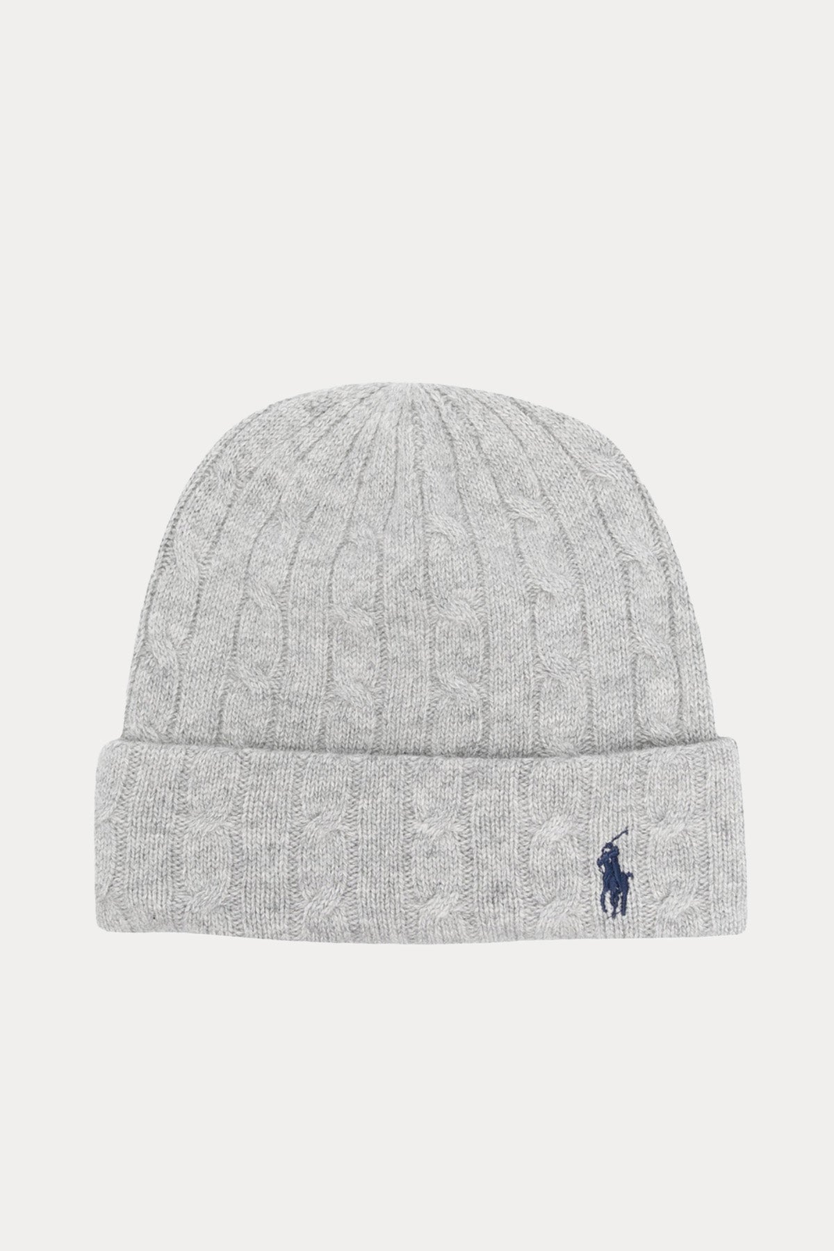 Polo Ralph Lauren Saç Örgü Kaşmirli Yün Bere-Libas Trendy Fashion Store