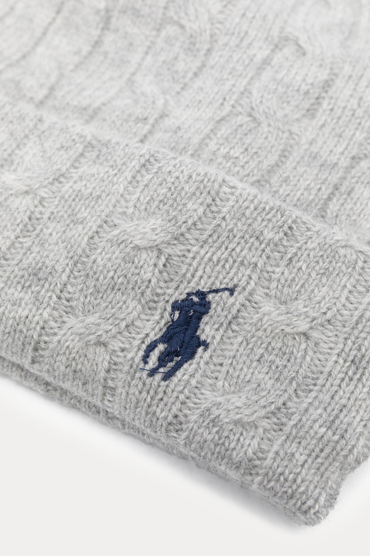 Polo Ralph Lauren Saç Örgü Kaşmirli Yün Bere-Libas Trendy Fashion Store