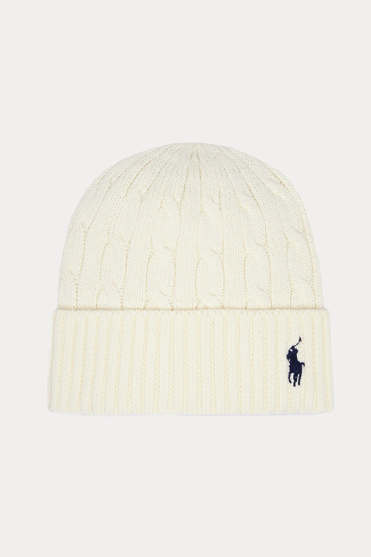 Polo Ralph Lauren Saç Örgü Kaşmirli Yün Bere-Libas Trendy Fashion Store