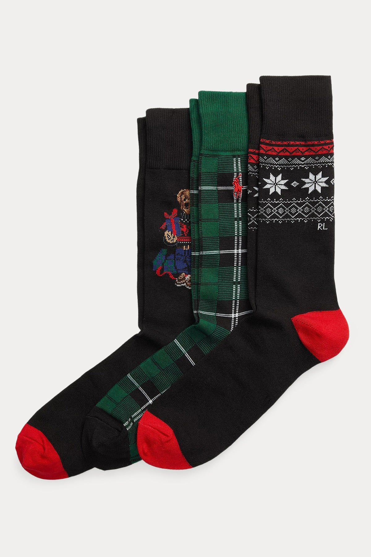 Polo Ralph Lauren Polo Bear Erkek 3'lü Paket Çorap-Libas Trendy Fashion Store