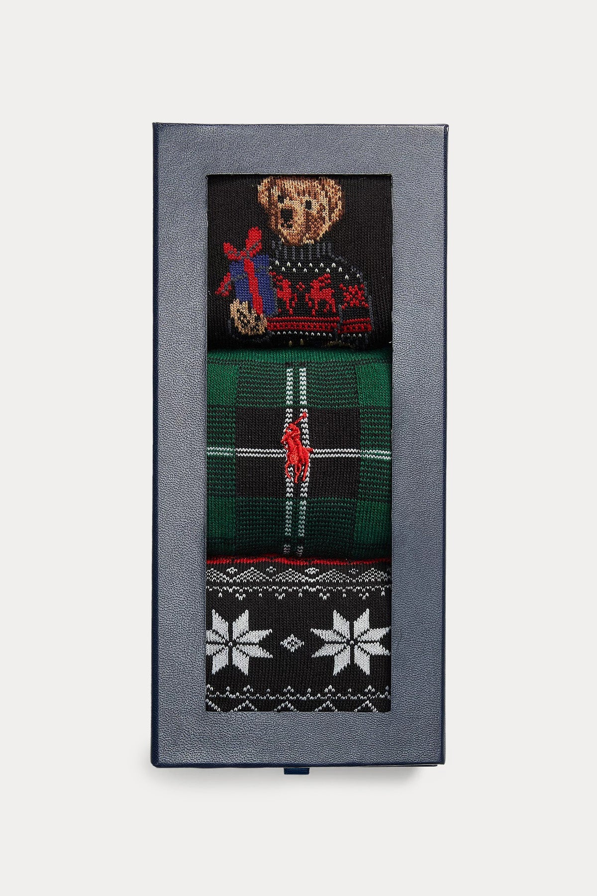 Polo Ralph Lauren Polo Bear Erkek 3'lü Paket Çorap-Libas Trendy Fashion Store