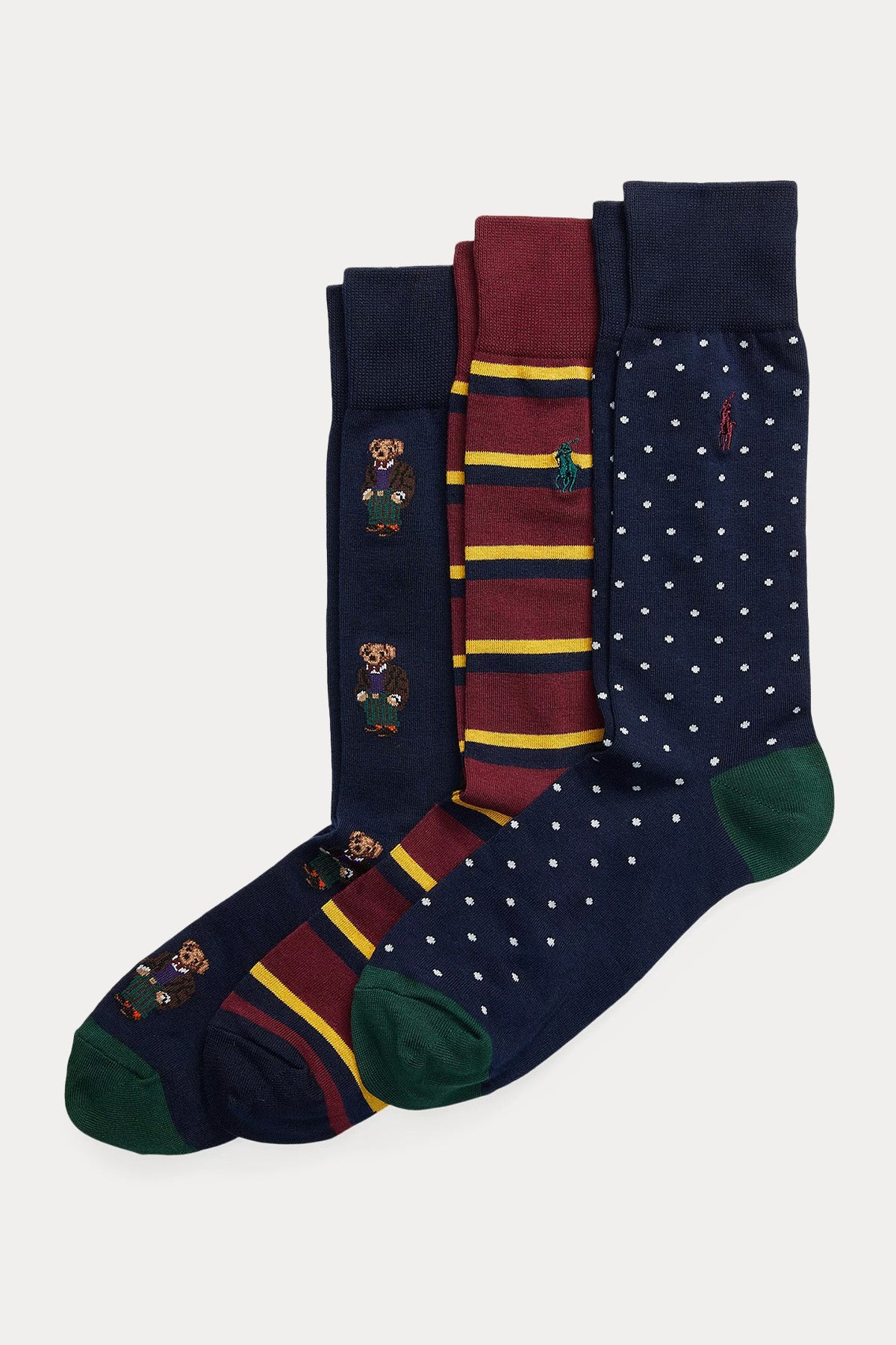 Polo Ralph Lauren Polo Bear Erkek 3'lü Paket Çorap-Libas Trendy Fashion Store