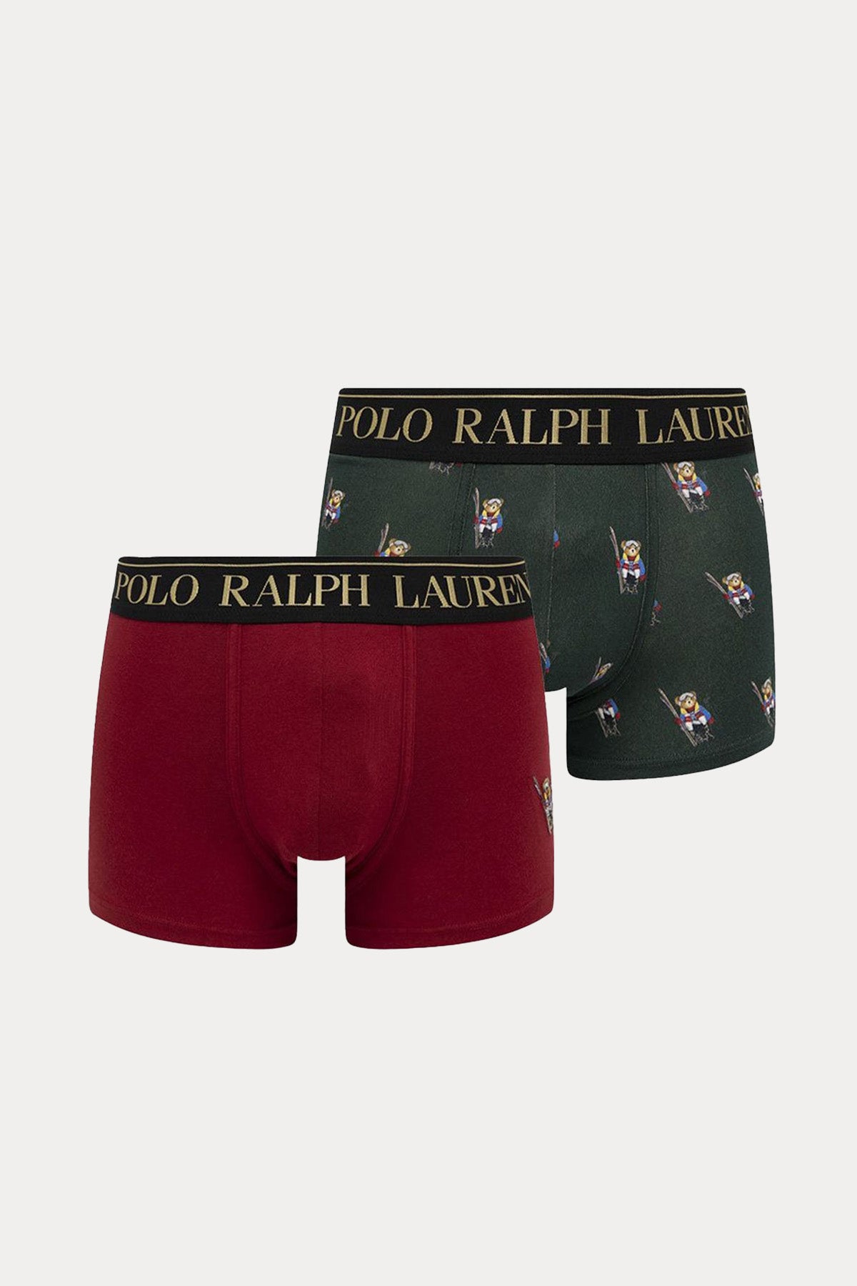 Polo Ralph Lauren 2'li Paket Polo Bear Streç Pamuklu Boxer-Libas Trendy Fashion Store