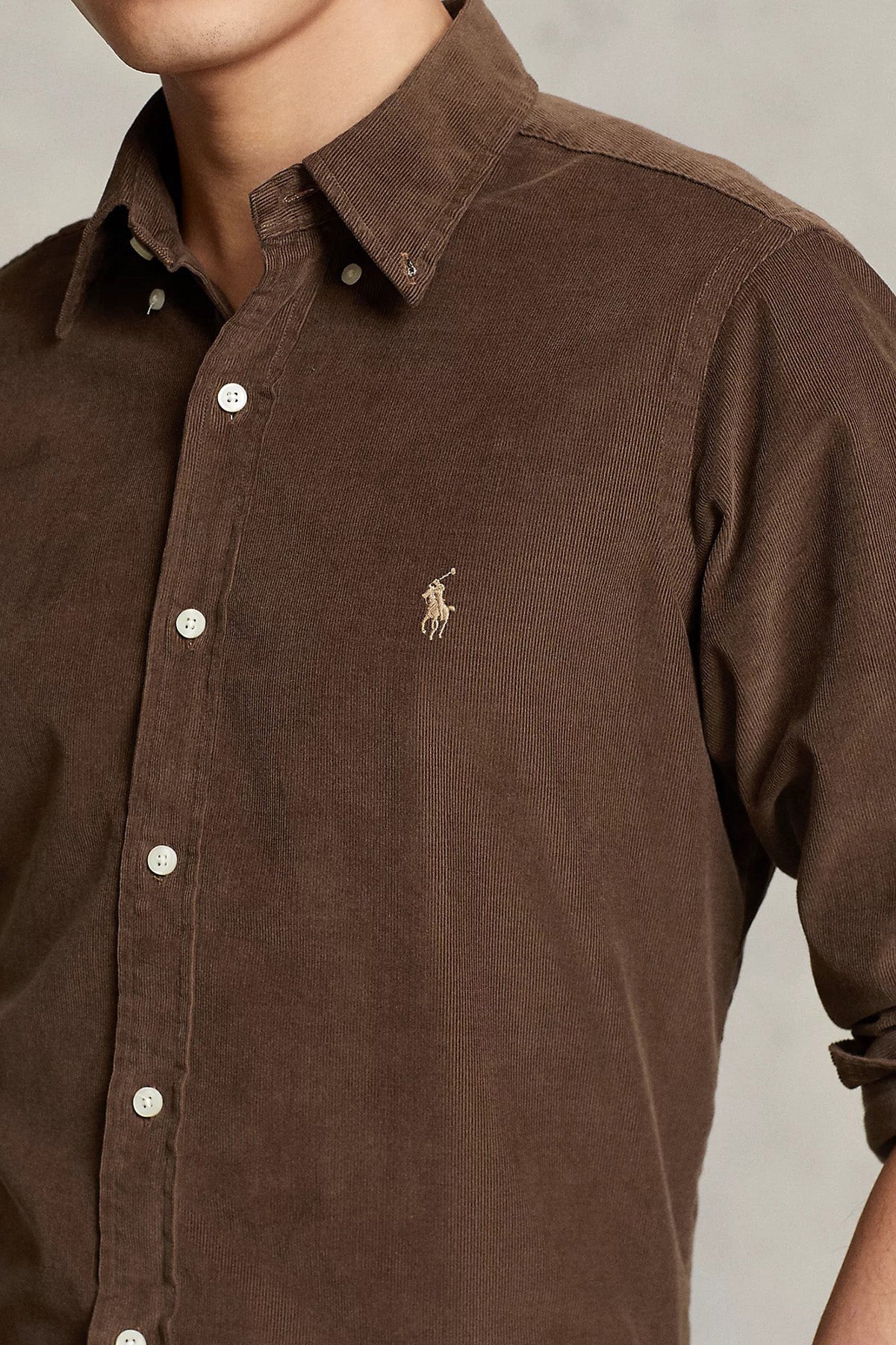 Polo Ralph Lauren Custom Fit Kadife Gömlek-Libas Trendy Fashion Store