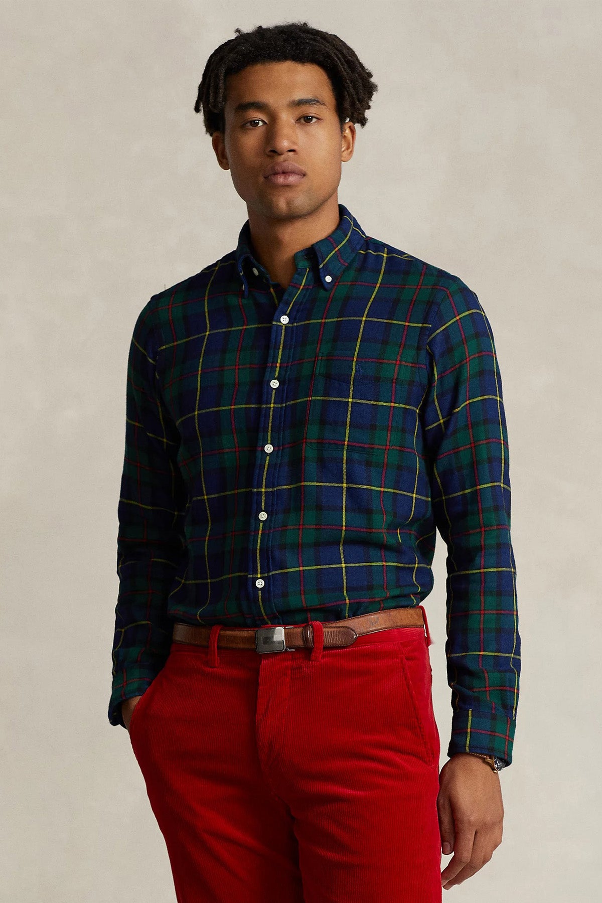 Polo Ralph Lauren Custom Fit Ekoseli Gömlek-Libas Trendy Fashion Store