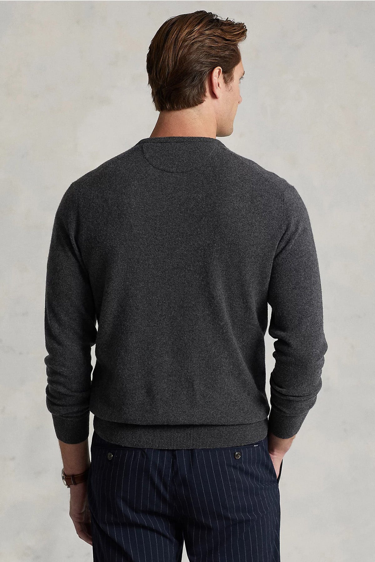 Polo Ralph Lauren Yuvarlak Yaka Yün Triko-Libas Trendy Fashion Store