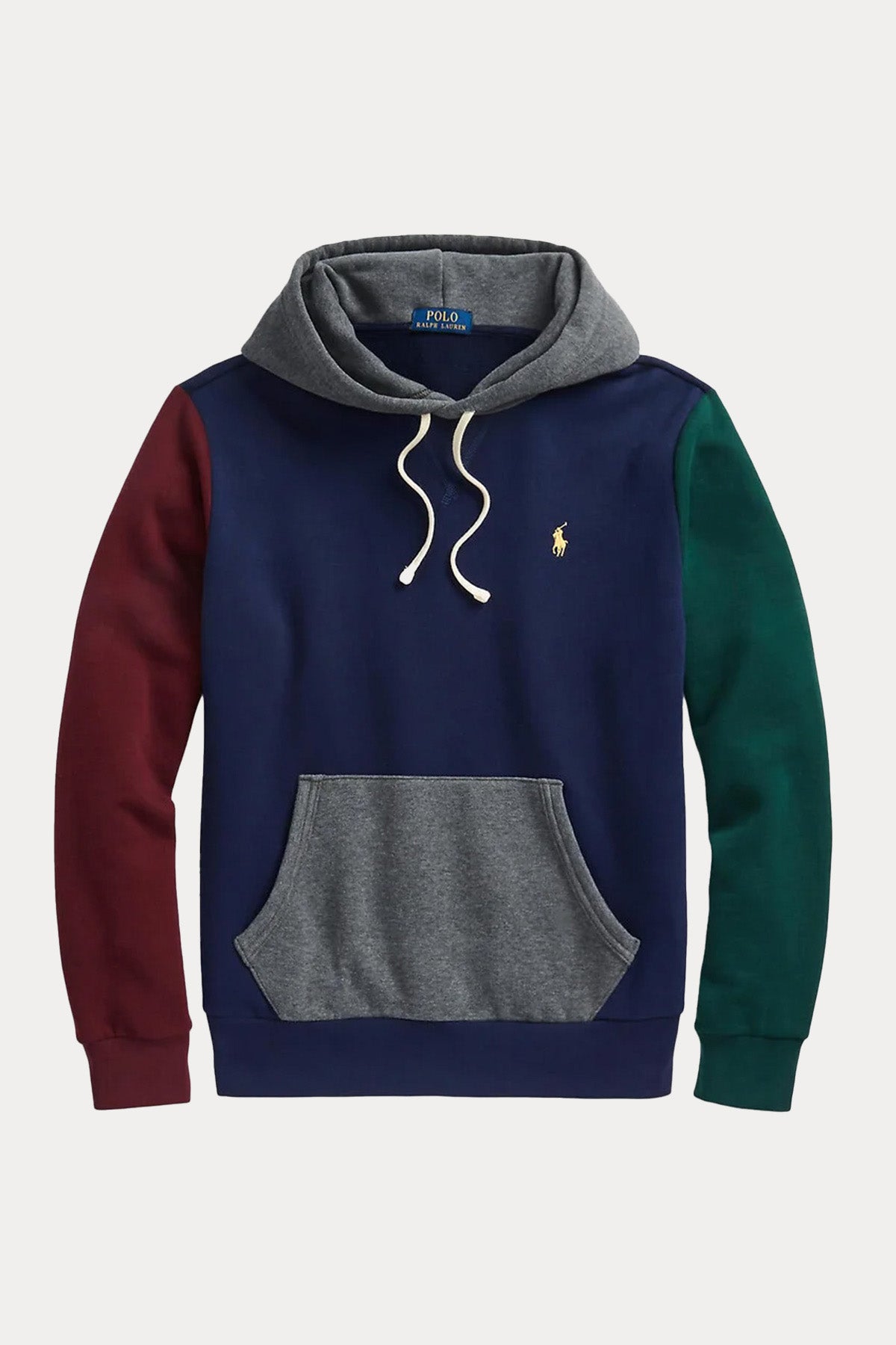 Polo Ralph Lauren Renk Bloklu Kapüşonlu Sweatshirt-Libas Trendy Fashion Store
