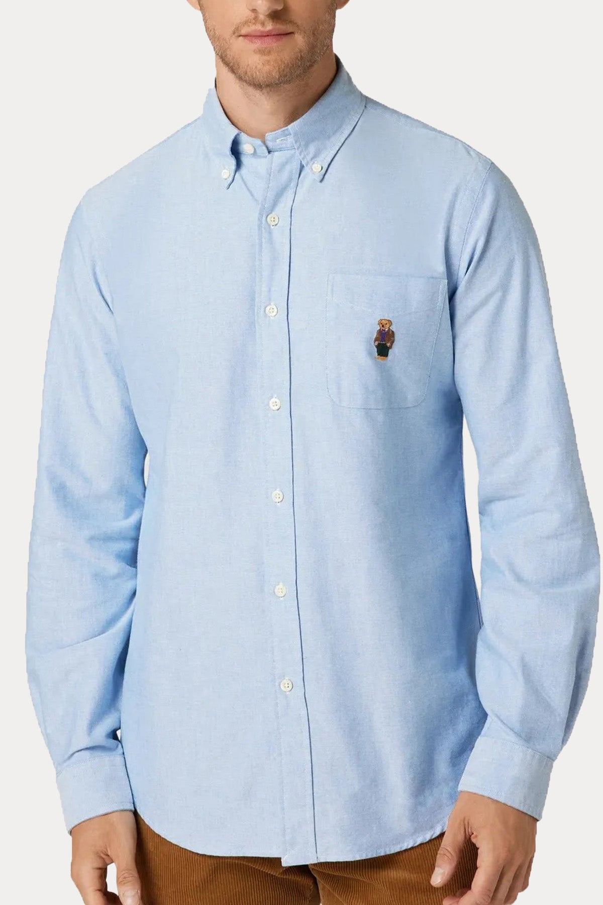 Polo Ralph Lauren Custom Fit Polo Bear Oxford Gömlek-Libas Trendy Fashion Store