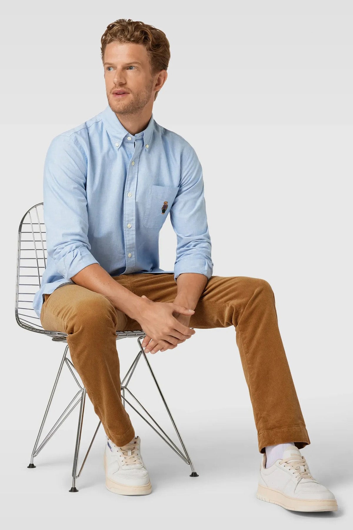 Polo Ralph Lauren Custom Fit Polo Bear Oxford Gömlek-Libas Trendy Fashion Store