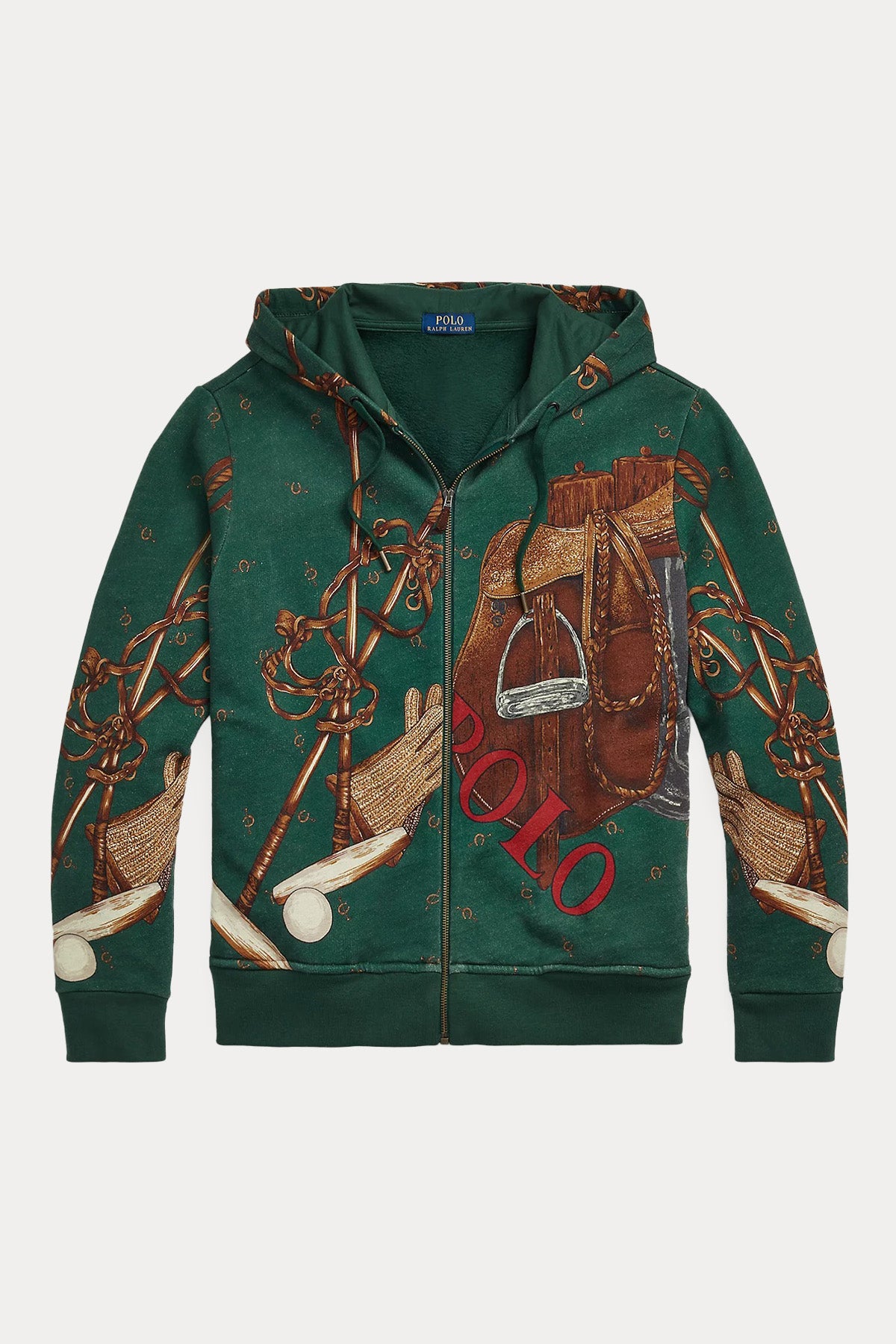 Polo Ralph Lauren Desenli Kapüşonlu Sweatshirt Ceket-Libas Trendy Fashion Store