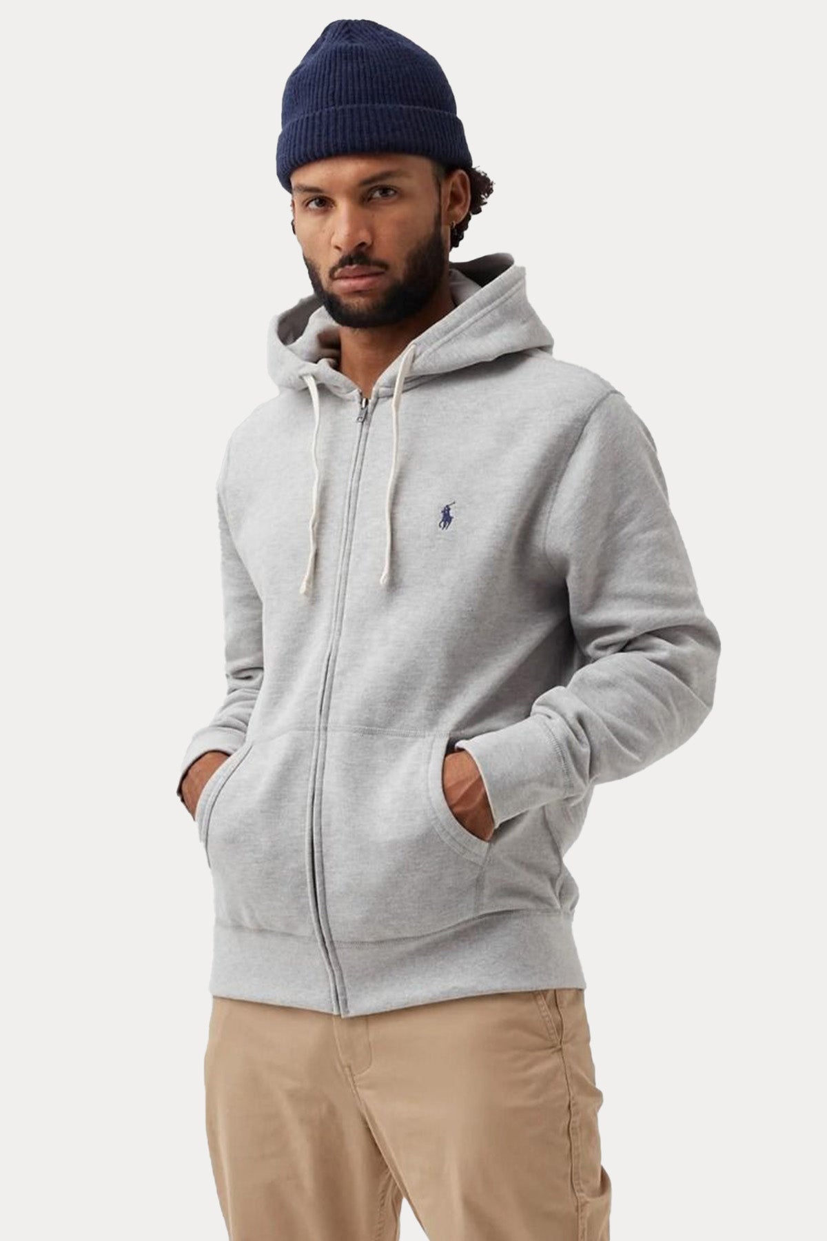 Polo Ralph Lauren Fermuarlı Kapüşonlu Sweatshirt Ceket-Libas Trendy Fashion Store