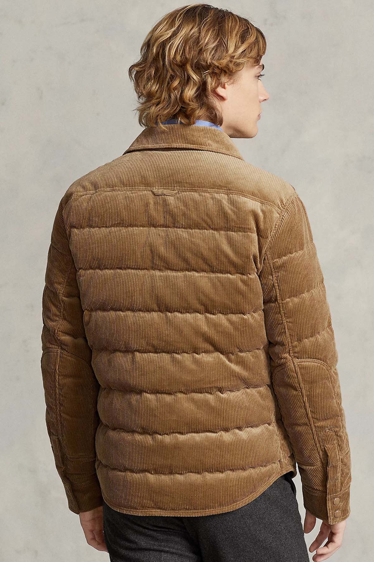 Polo Ralph Lauren Fitilli Kadife Puffer Ceket-Libas Trendy Fashion Store