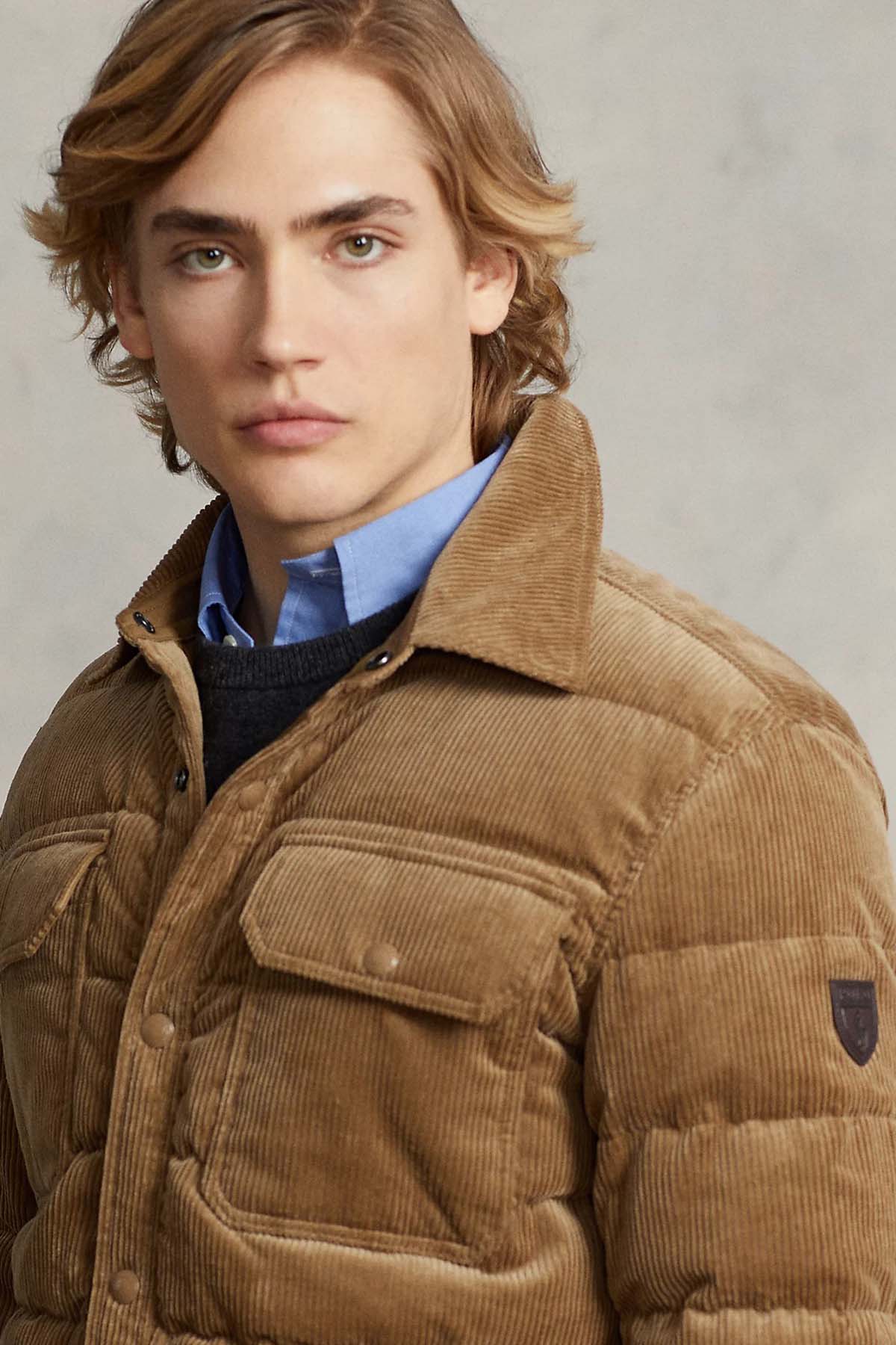 Polo Ralph Lauren Fitilli Kadife Puffer Ceket-Libas Trendy Fashion Store